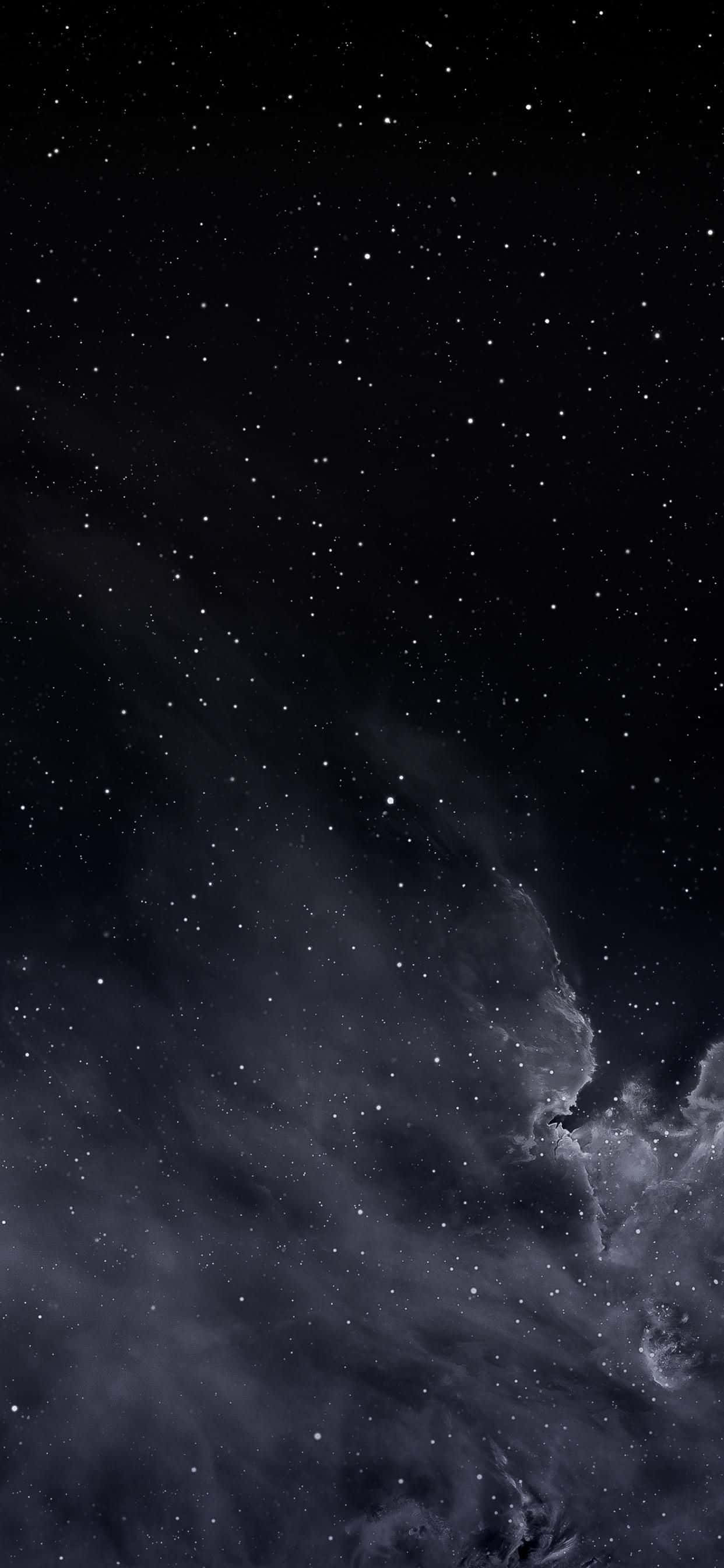 La belleza de un cielo estrellado en otoño Fondos de pantalla