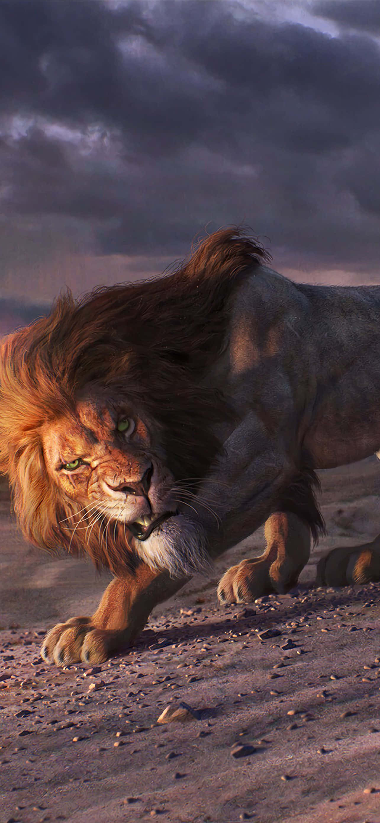 "La belleza majestuosa de un león" Fondos de pantalla