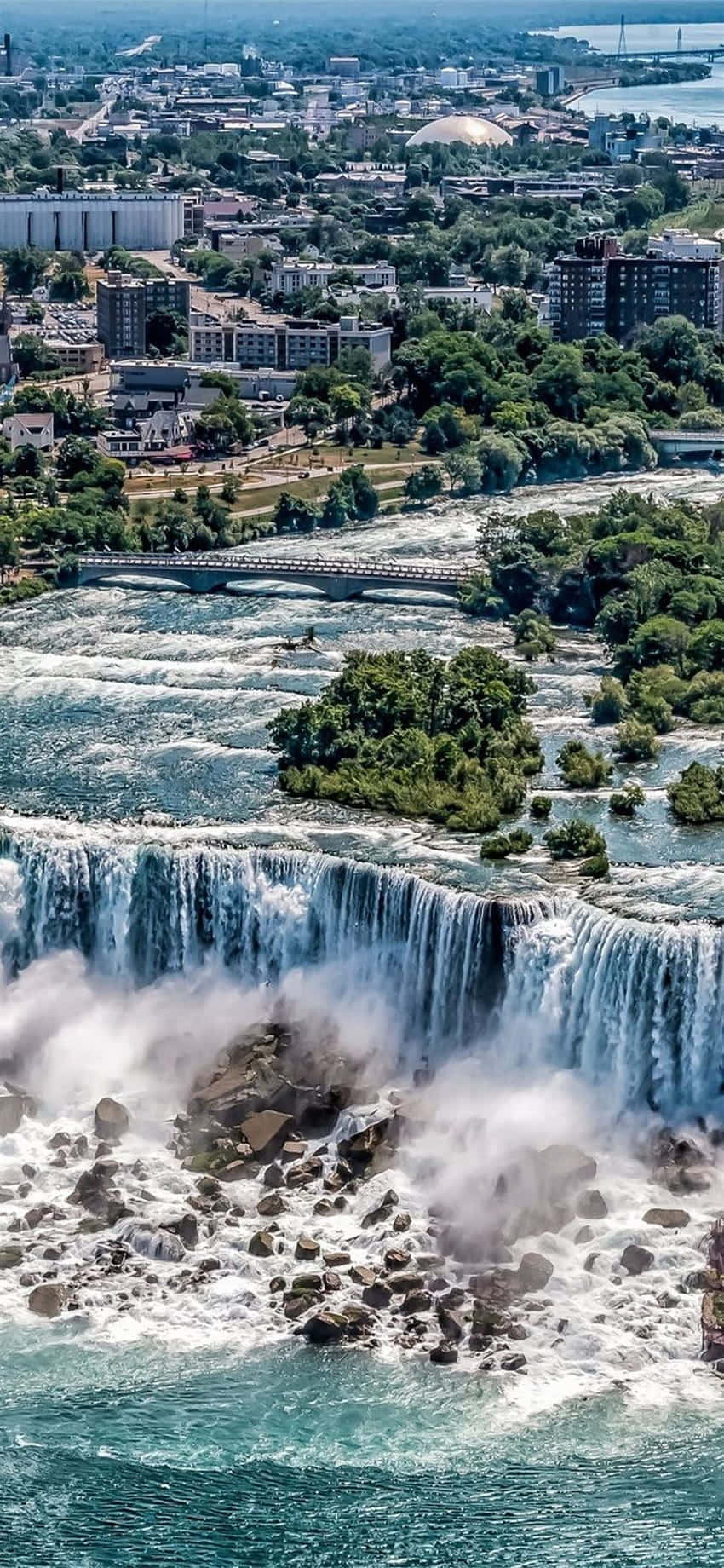La belleza natural de las Cataratas del Niágara Fondos de pantalla