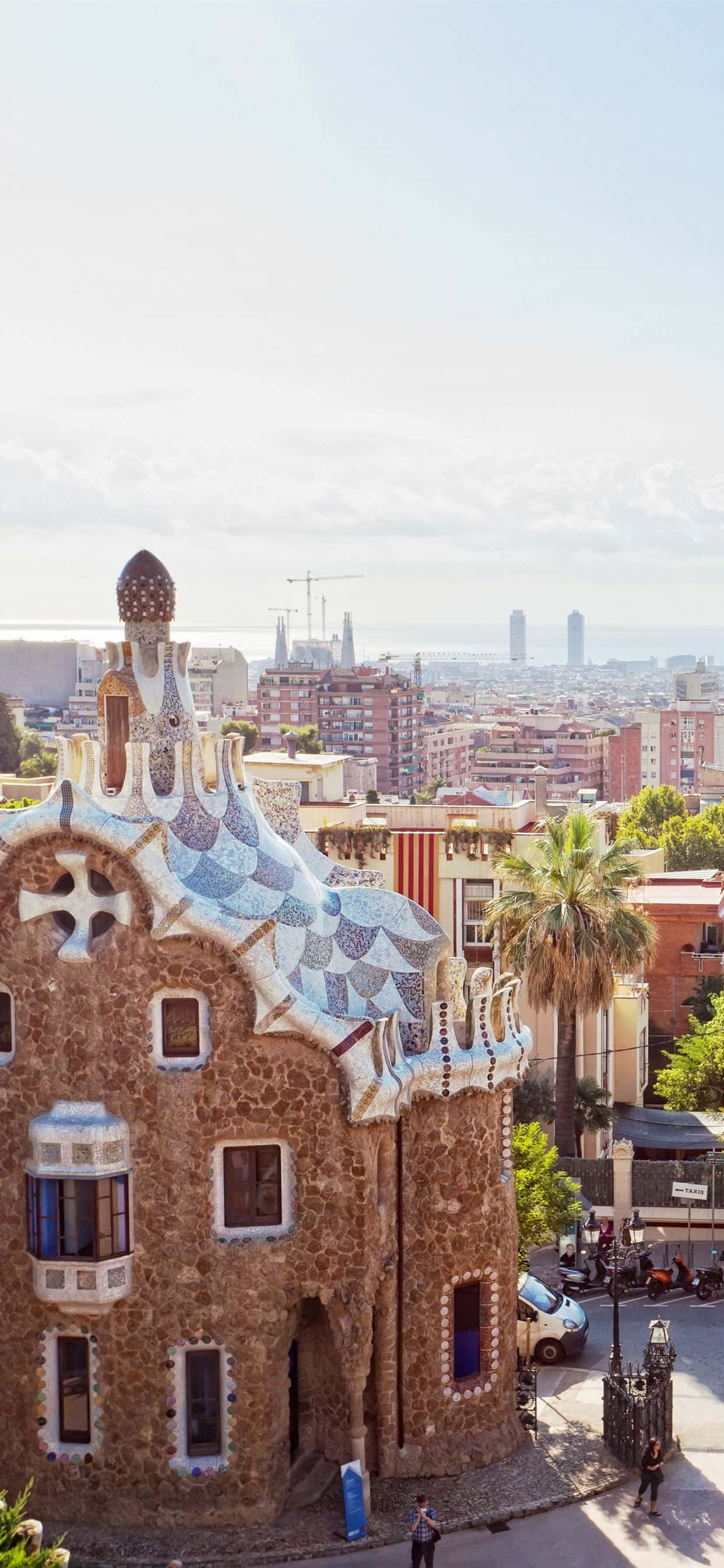 la casa gaud en barcelona, españa Fondos de pantalla