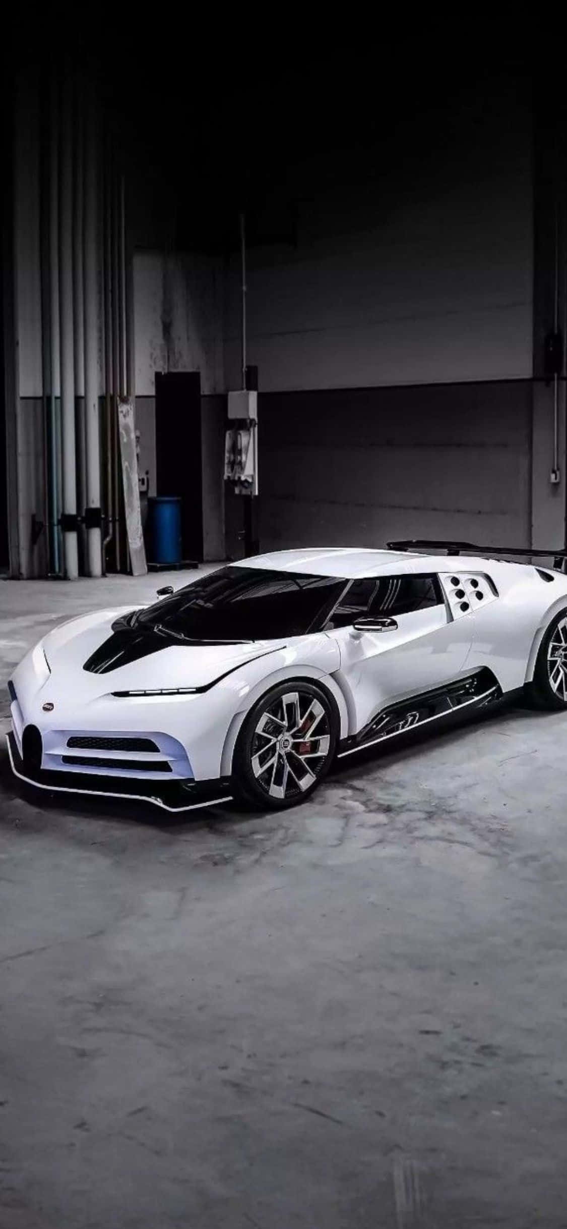 La combinación perfecta: iPhone Xs en un Bugatti Fondos de pantalla