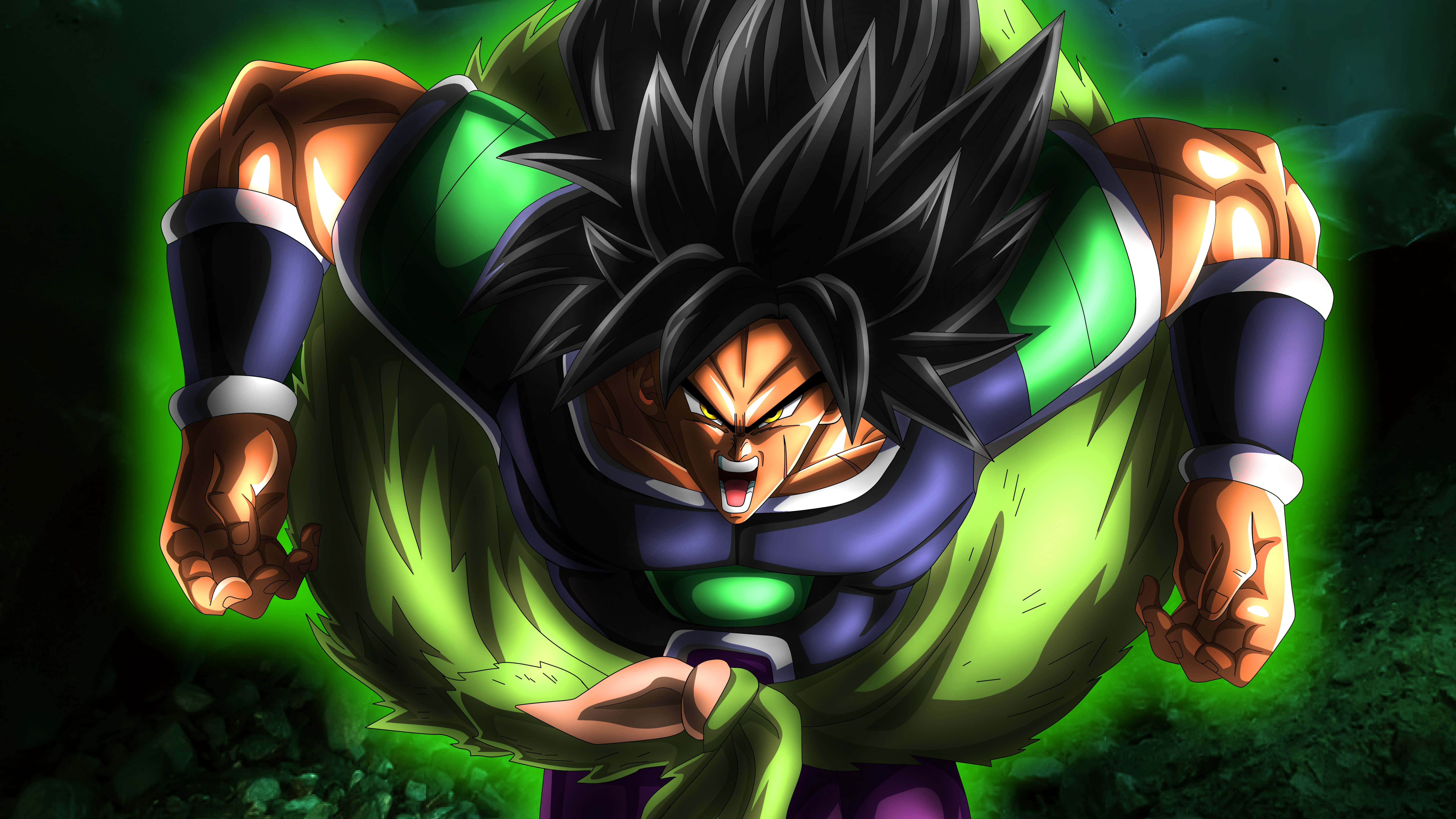 La esperada batalla entre Goku y Broly llega en Dragon Ball Super Broly Fondos de pantalla