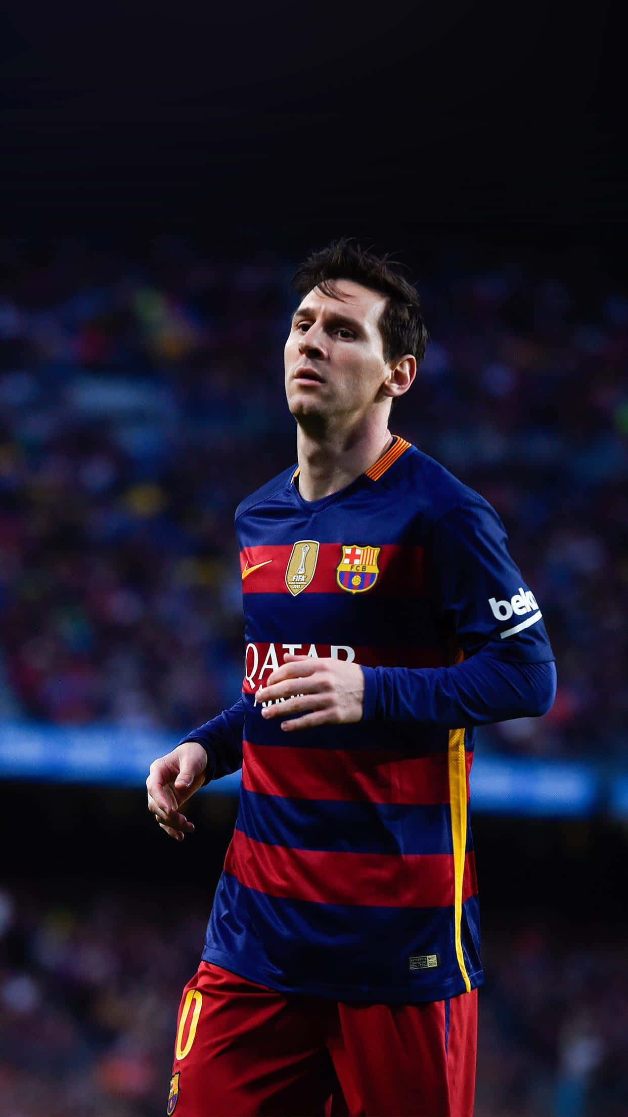 La estrella del fútbol argentino Lionel Messi es el rostro del nuevo iPhone Fondos de pantalla