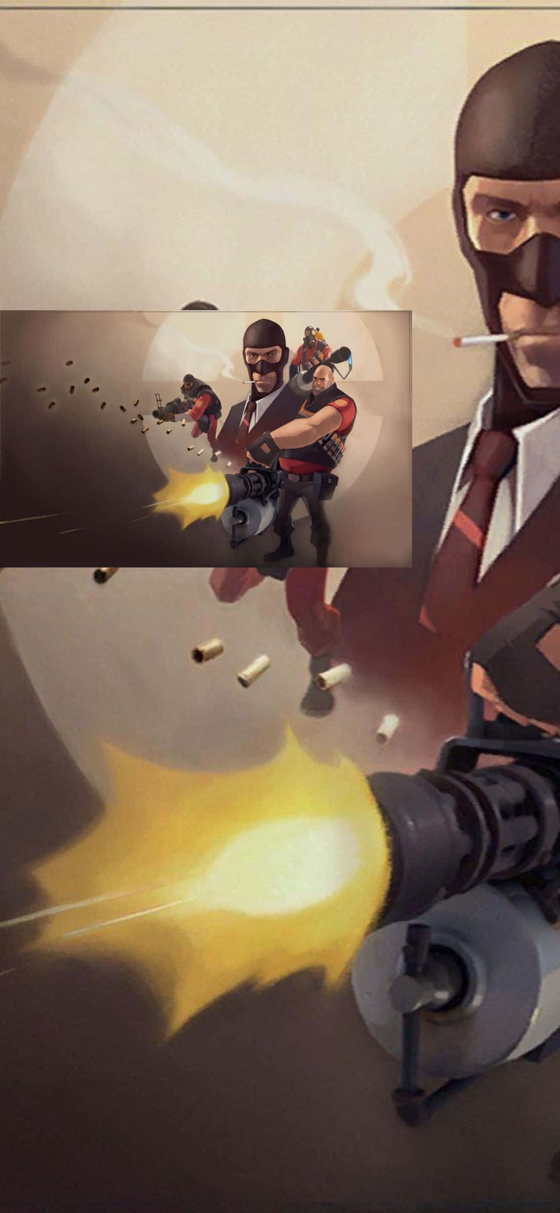 La experiencia de juego definitiva: iPhone XS y Team Fortress 2 Fondos de pantalla