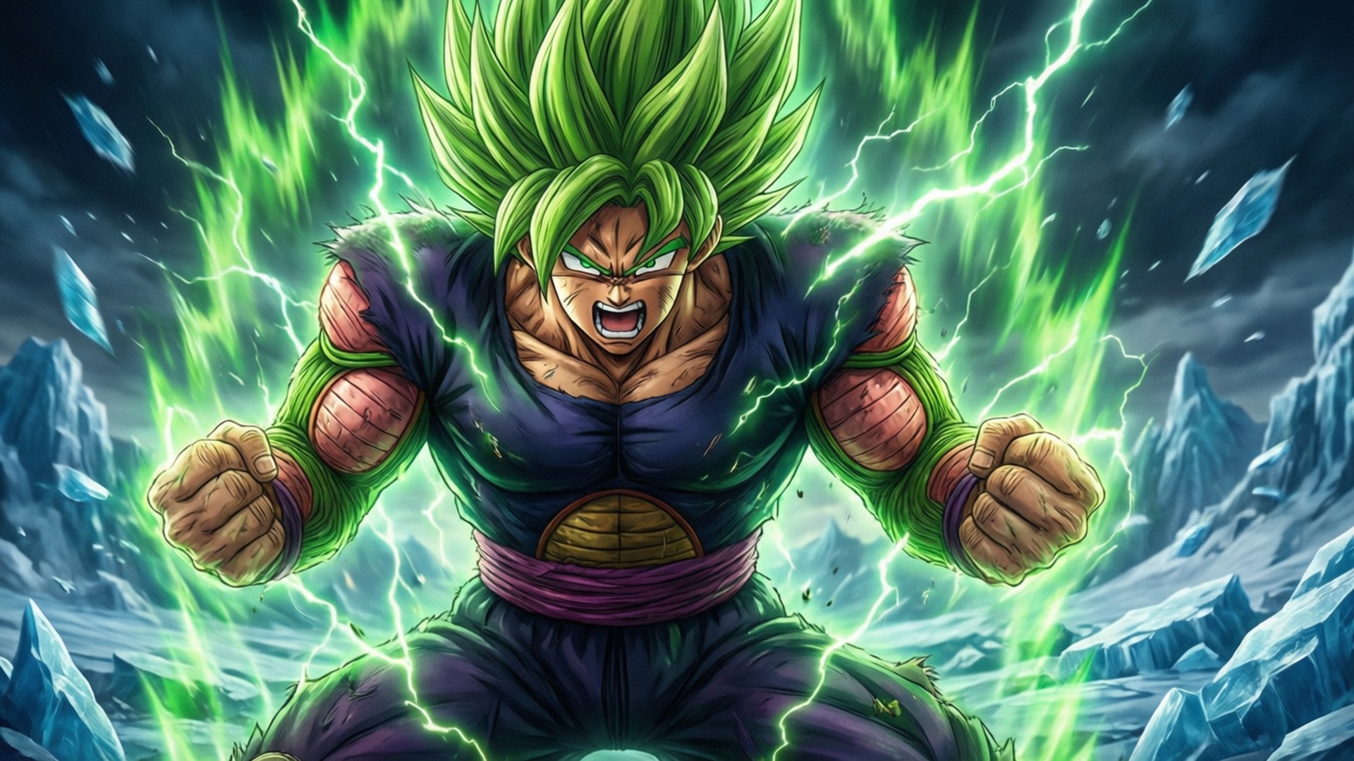 La Furia de Broly Desatada Fondos de pantalla