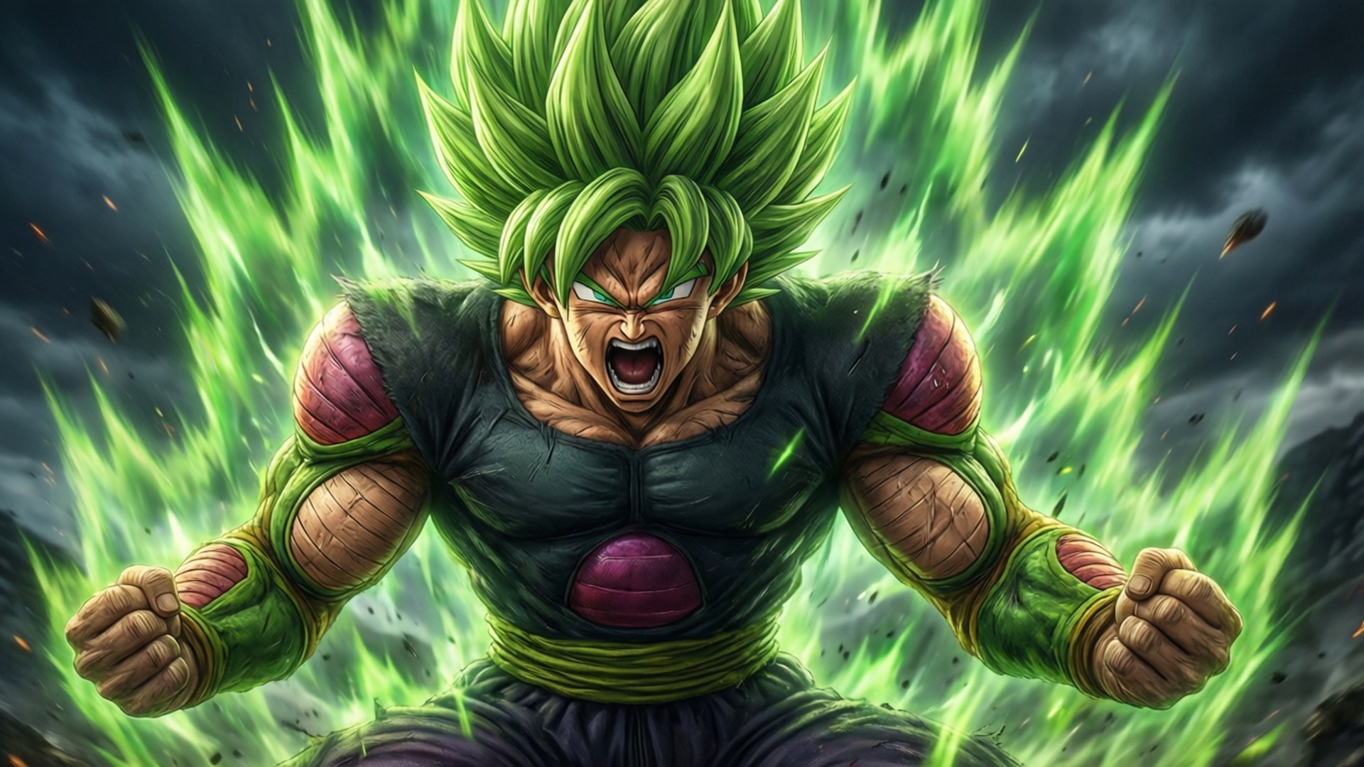 La Furia de Broly Desatada Fondos de pantalla