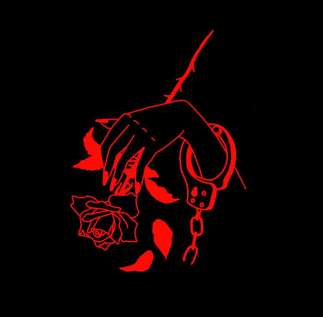 La Fusión Definitiva - Estética en Negro y Rojo Fondos de pantalla