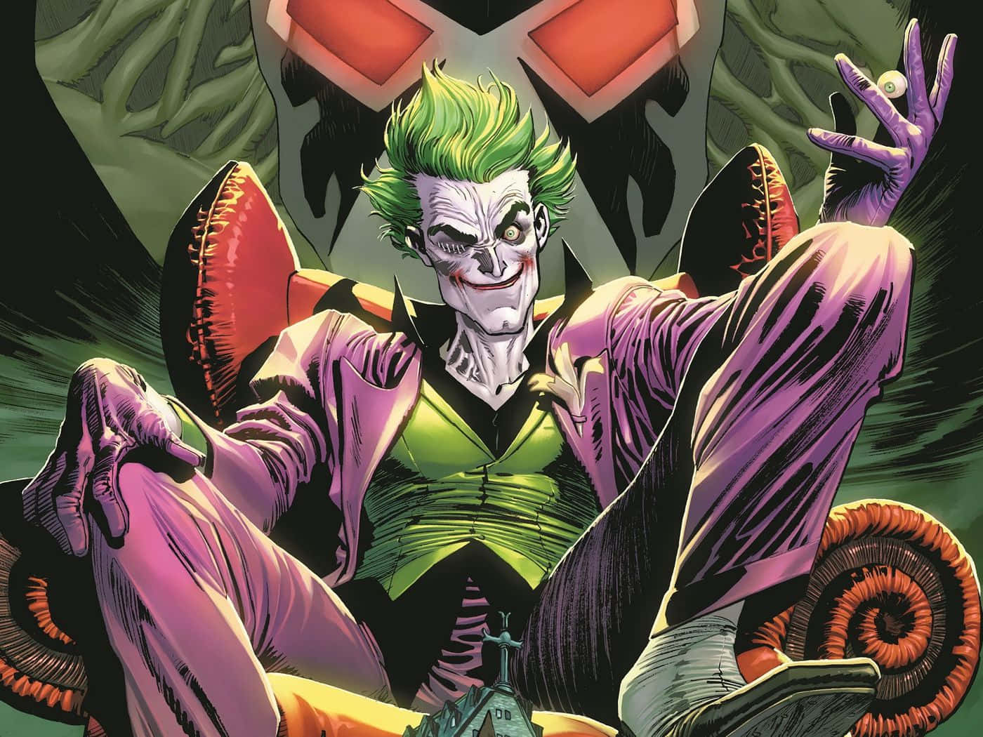La historia de origen del icónico supervillano, El Joker Fondos de pantalla