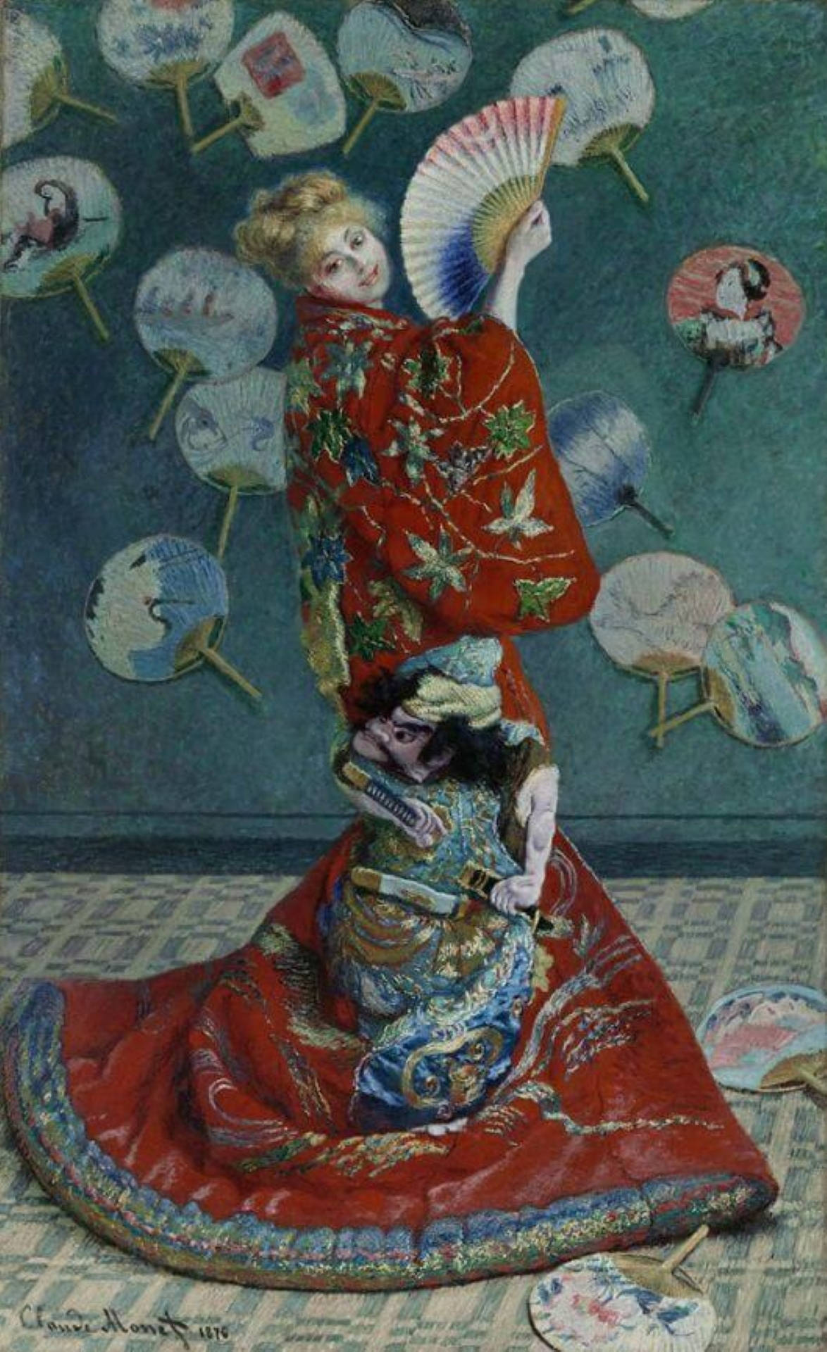 La Japonesa de Claude Monet Fondos de pantalla