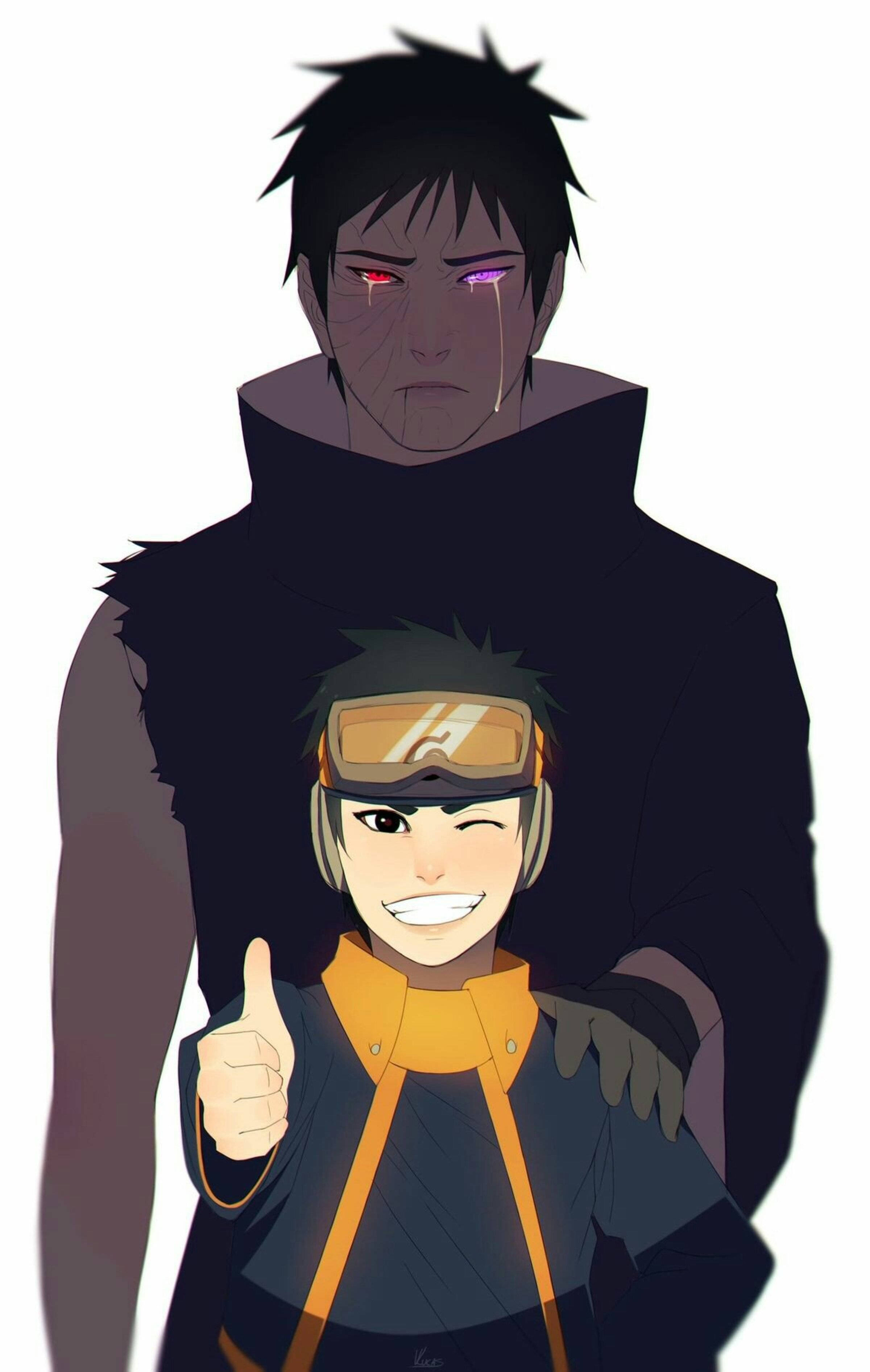 La lucha de la vida: Obito joven vs Obito viejo Fondos de pantalla