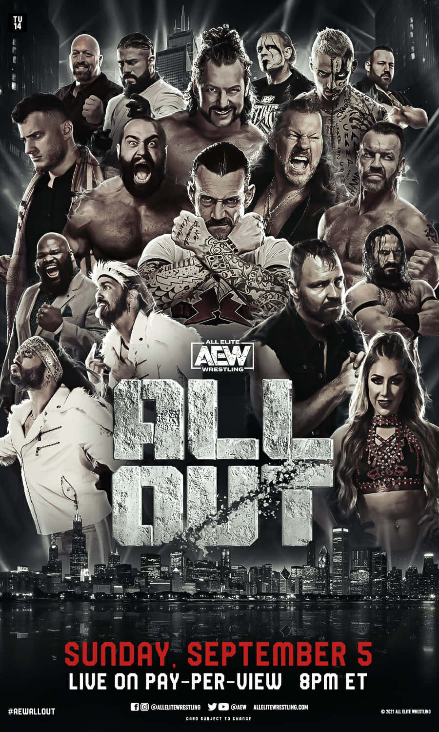 ¡La lucha libre profesional llega a un nuevo escenario – AEW! Fondos de pantalla