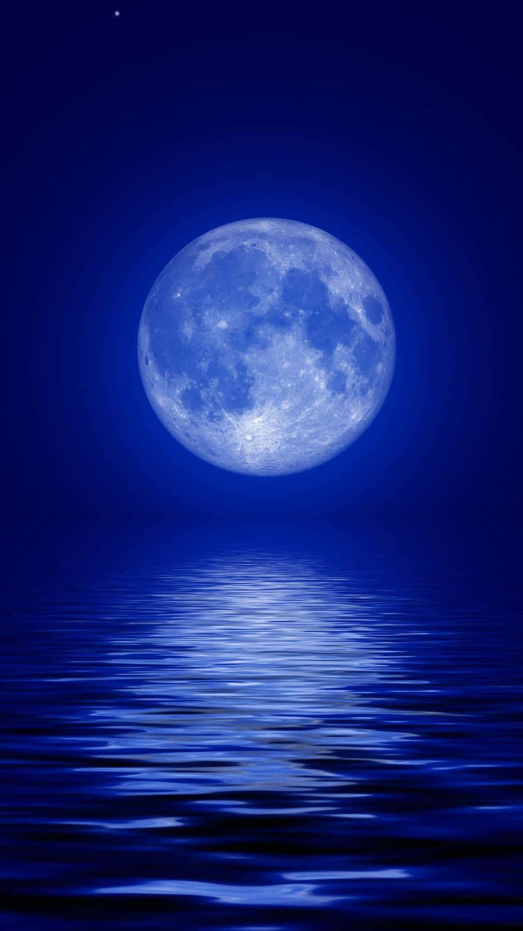 La Luna Azul para iPhone Fondos de pantalla