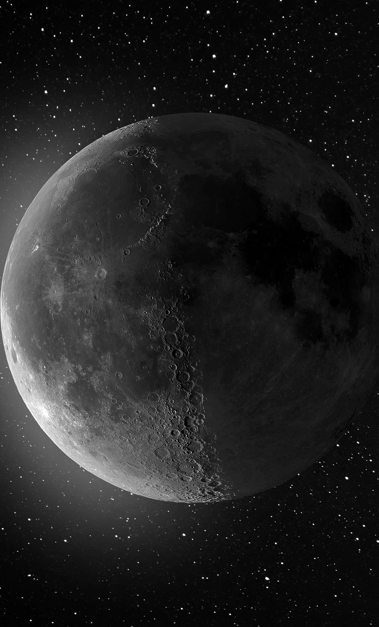 La Luna de Cerca iPhone Fondos de pantalla