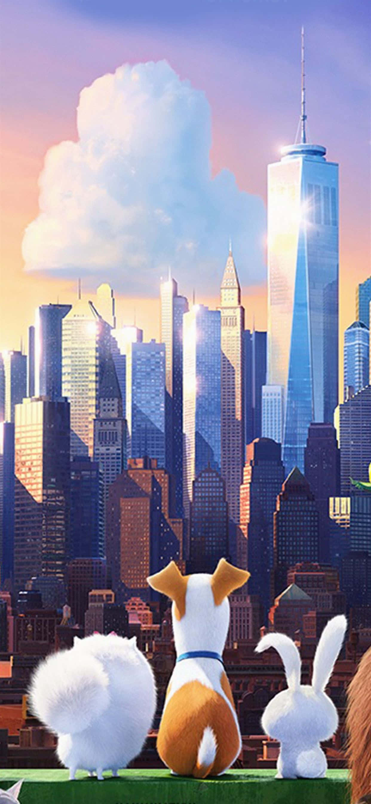 La Vida Secreta de Tus Mascotas 2 Vista de la Ciudad Fondos de pantalla