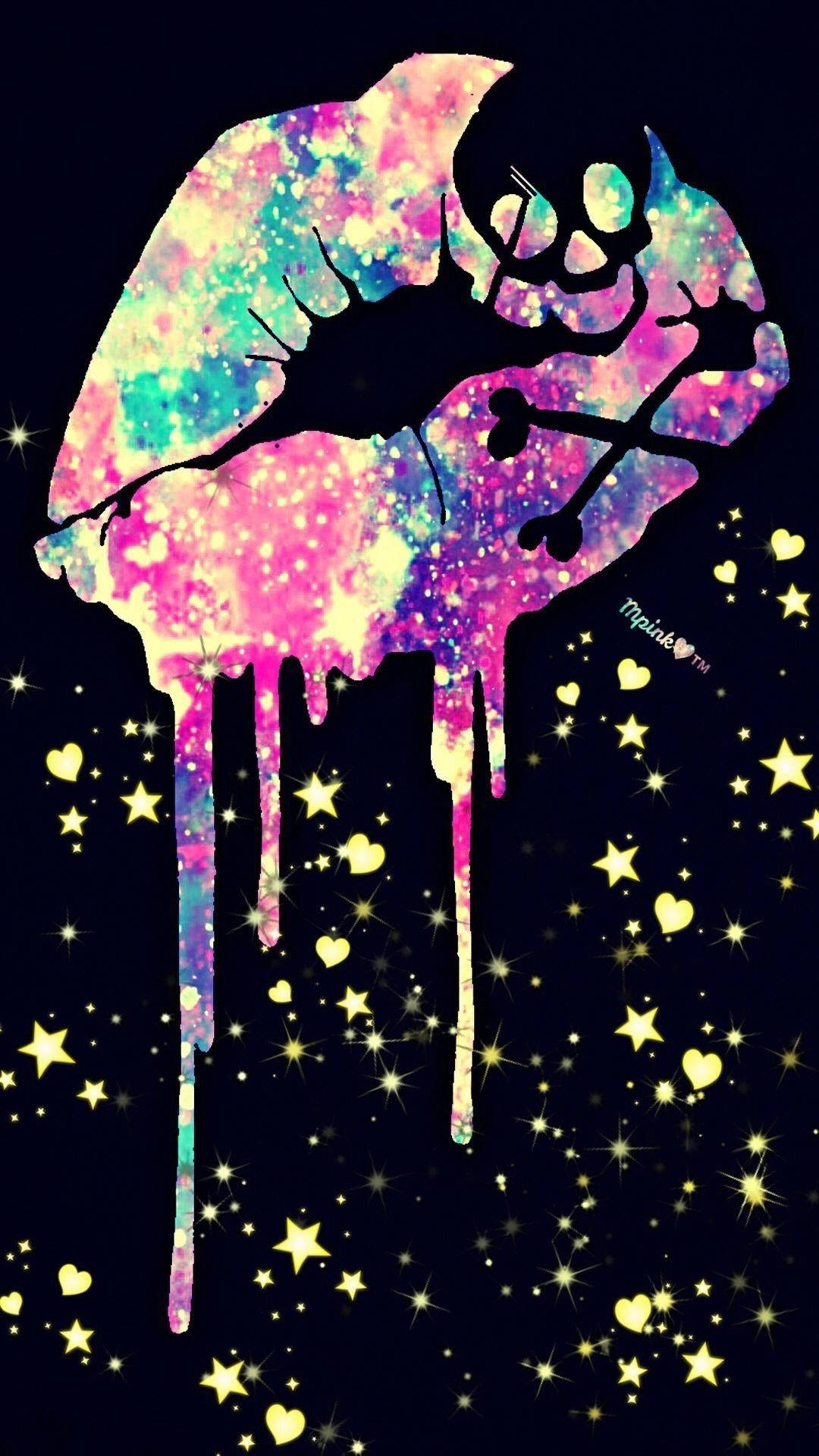 Labio goteante de galaxia lindo Fondos de pantalla