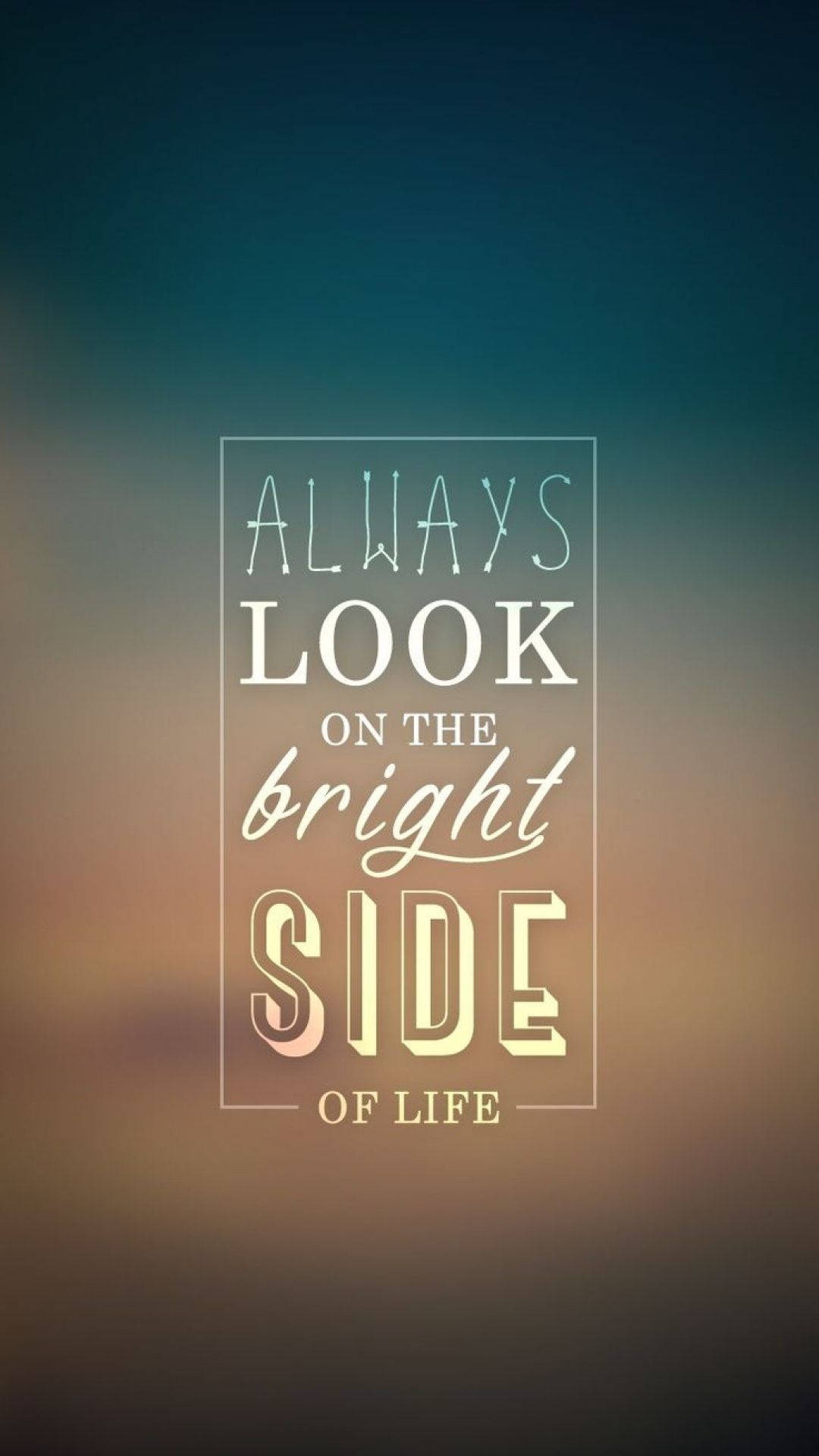 Lado Brillante Citas Positivas Lindas Fondos de pantalla