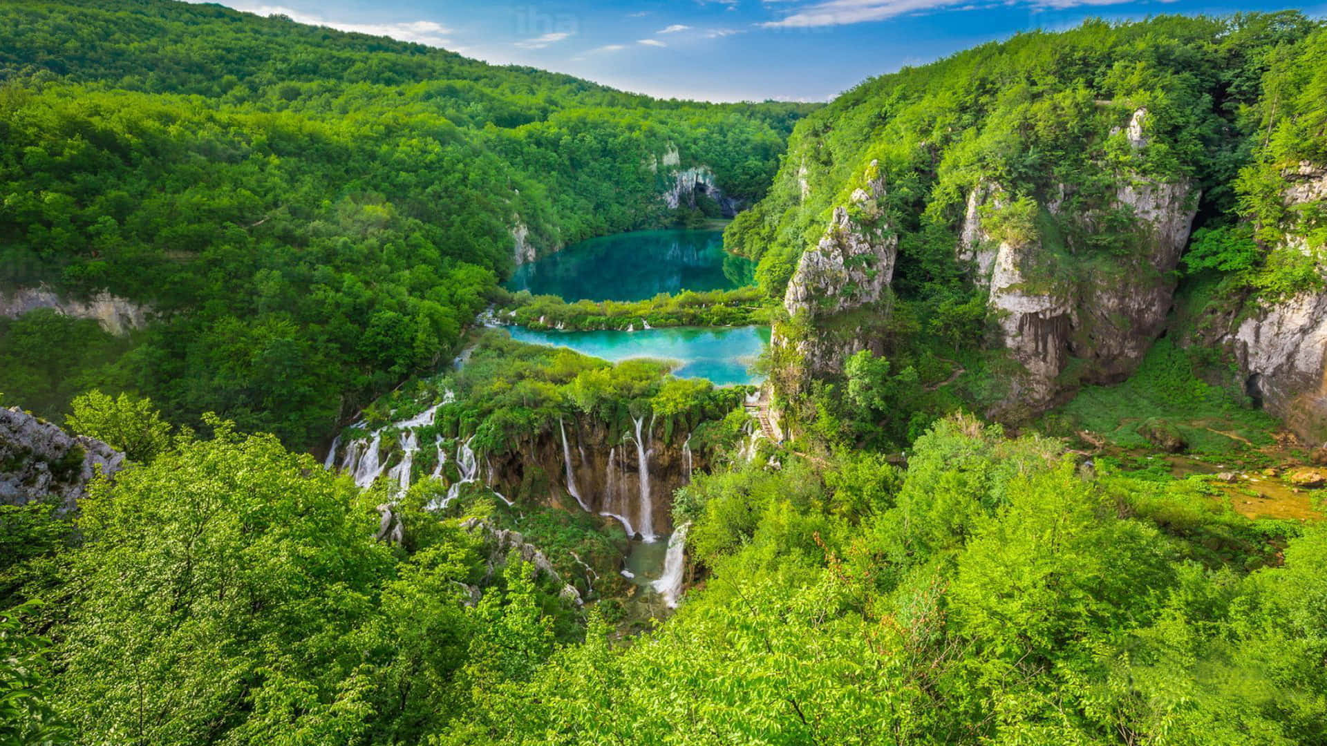 Lagos de Plitvice en Croacia Fondos de pantalla