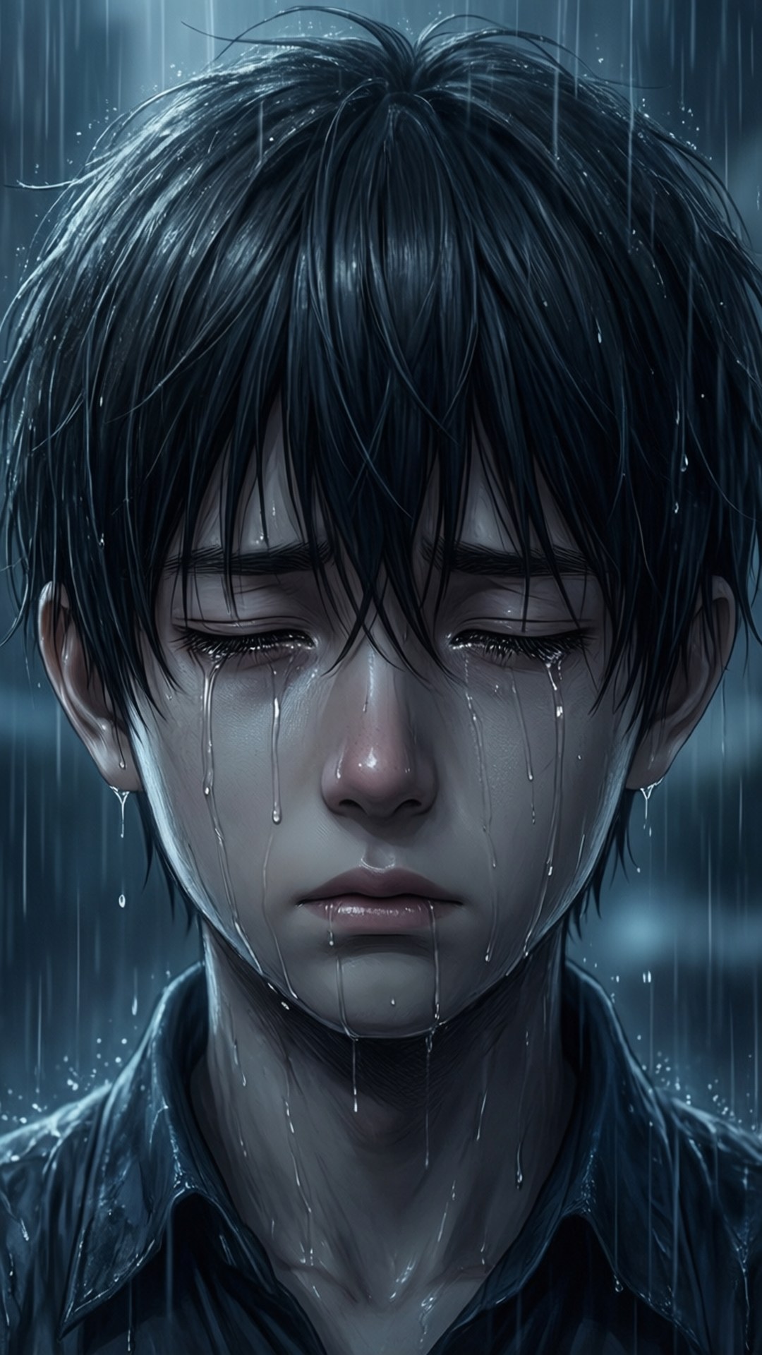 Lágrimas bajo la lluvia Fondos de pantalla