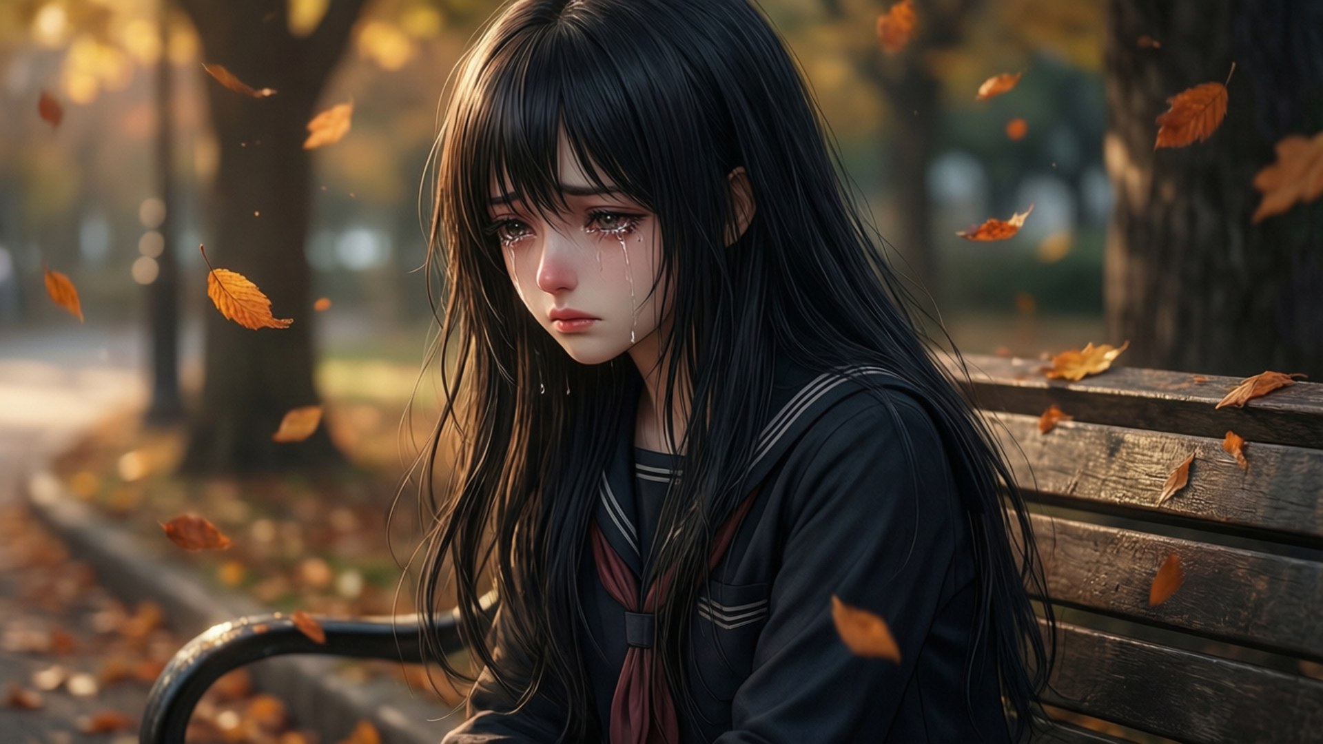 Lágrimas de Otoño Fondos de pantalla