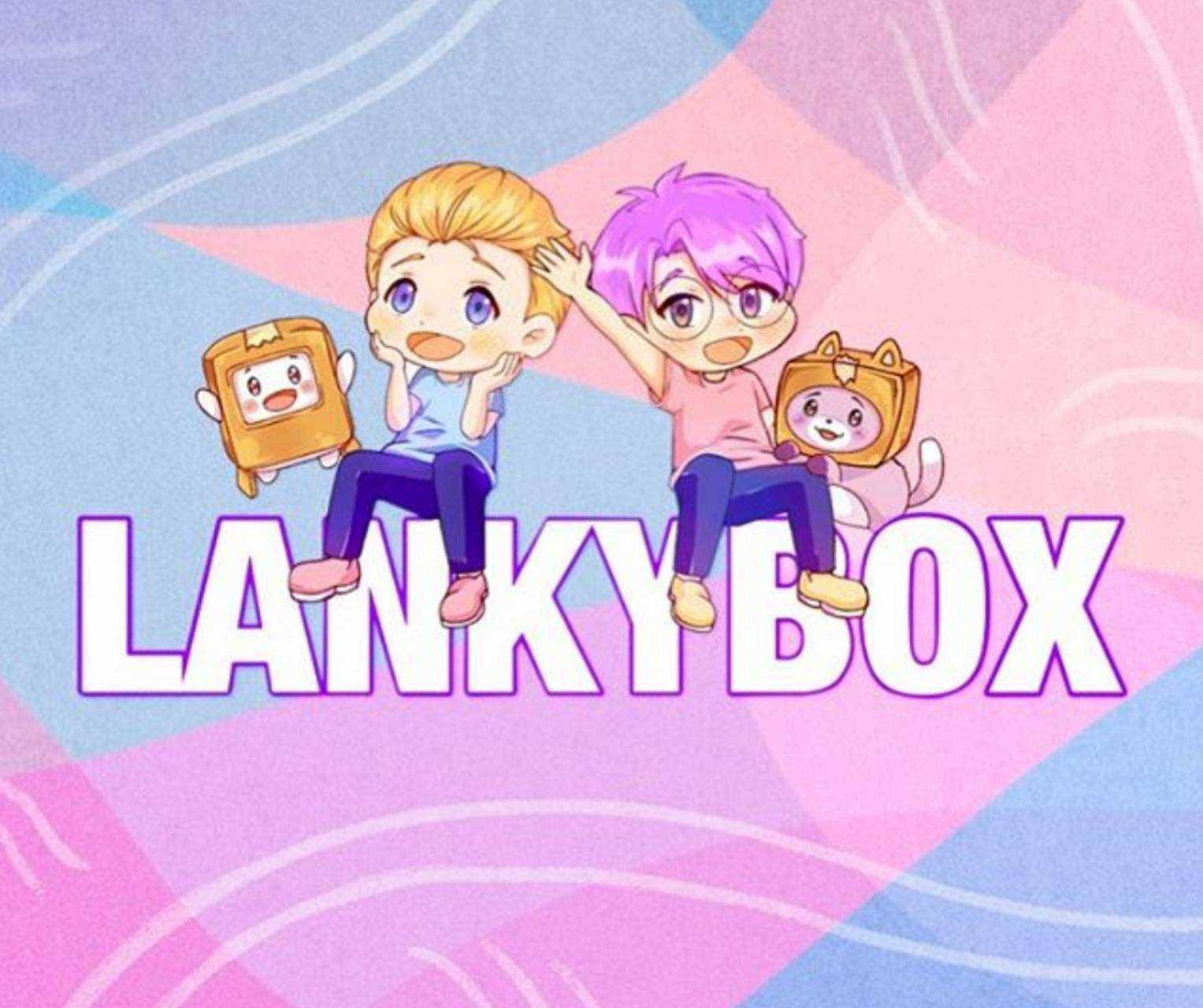 LankyBox Animados Adam y Justin Peluches Fondos de pantalla