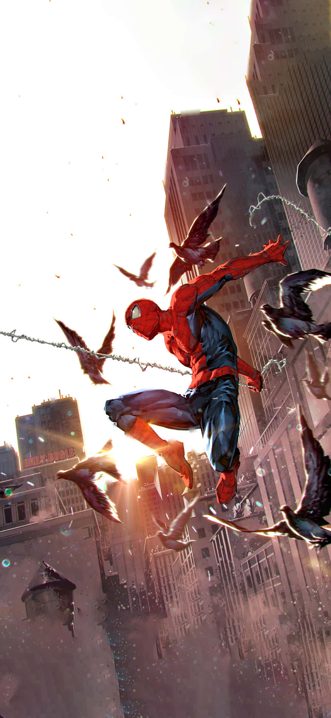 Lánzate a la acción con Spiderman Fondos de pantalla