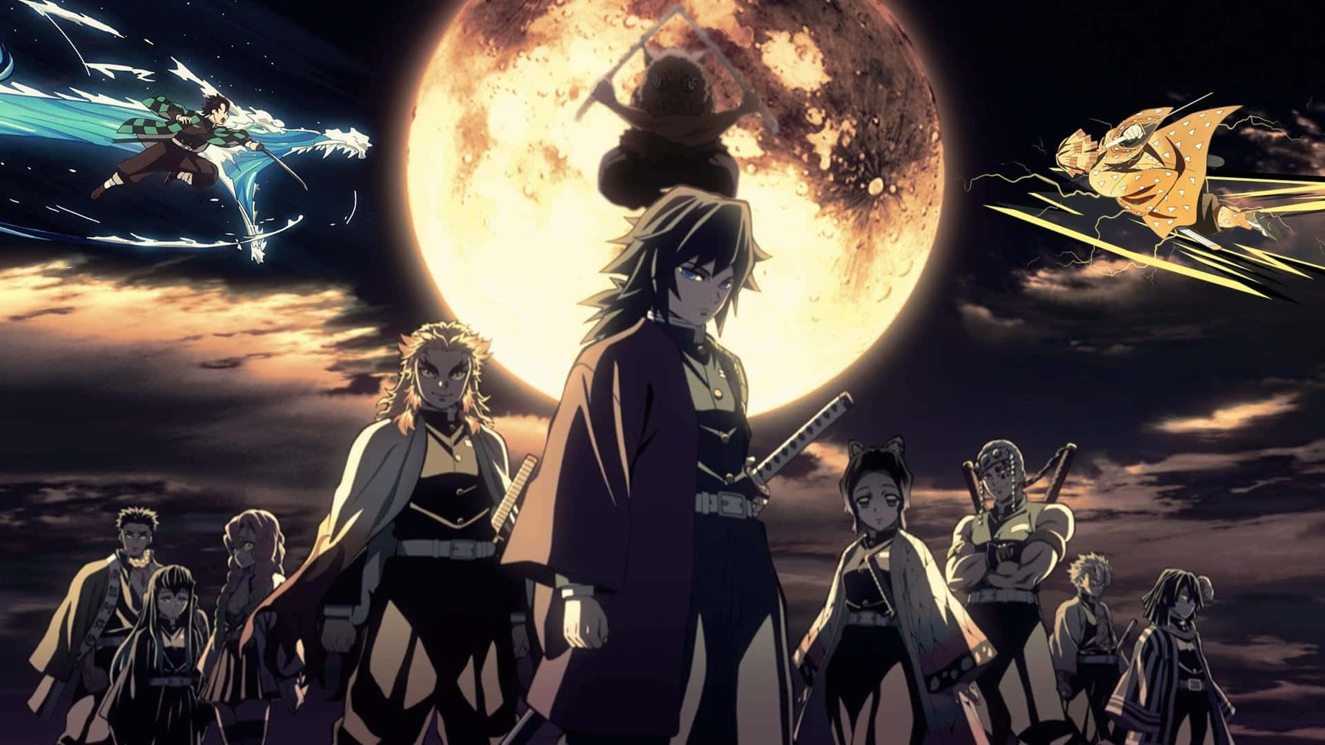 Laptop de Demon Slayer — Anime aesthetic GIF Fondos de pantalla
