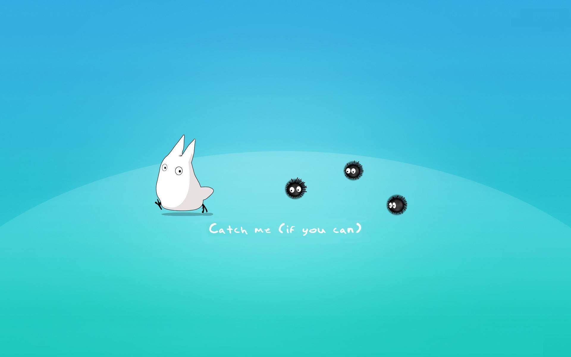 Laptop Estética de Totoro Chibi Fondos de pantalla