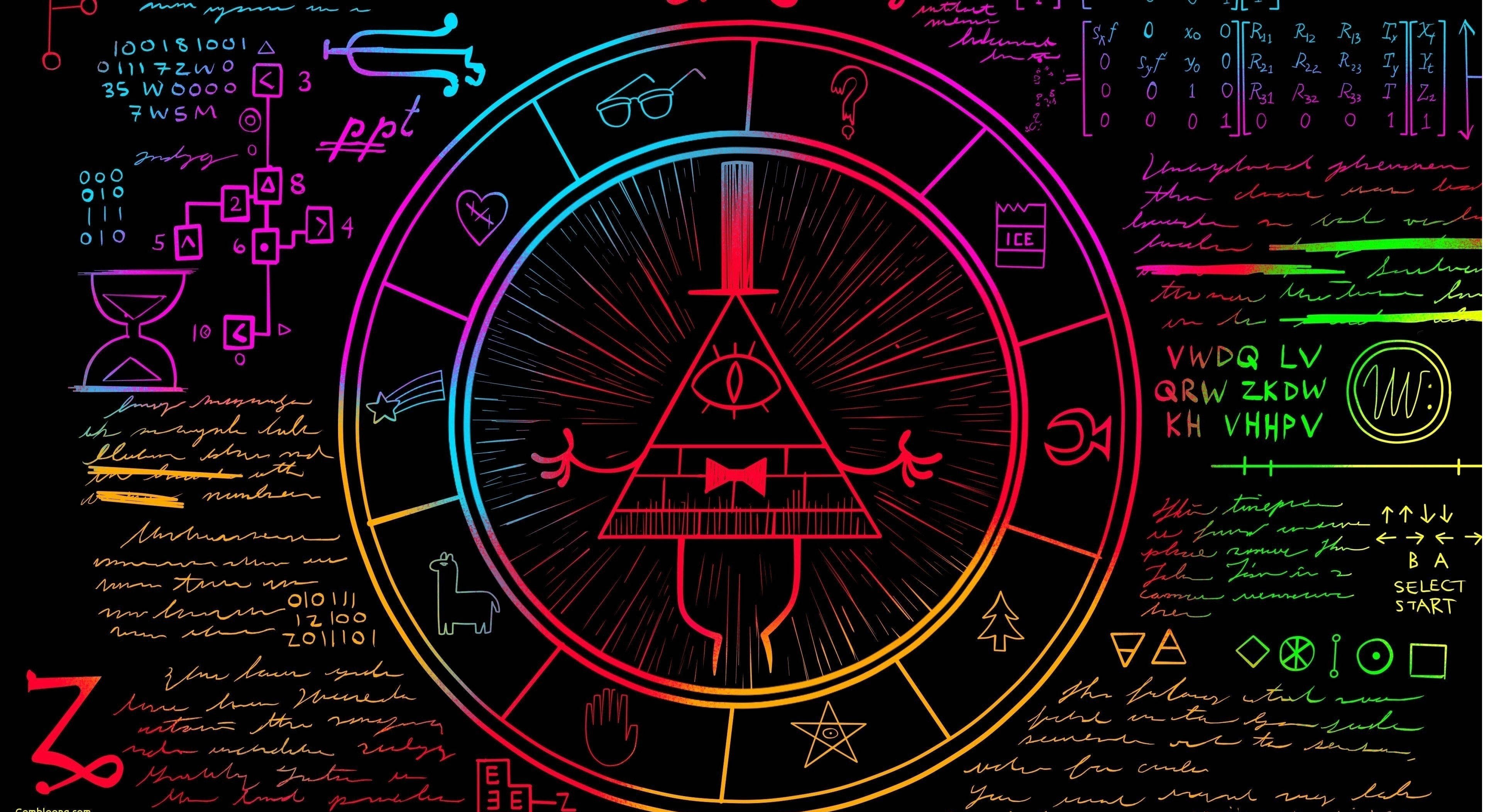 Laptop Estético de Bill Cipher Fondos de pantalla