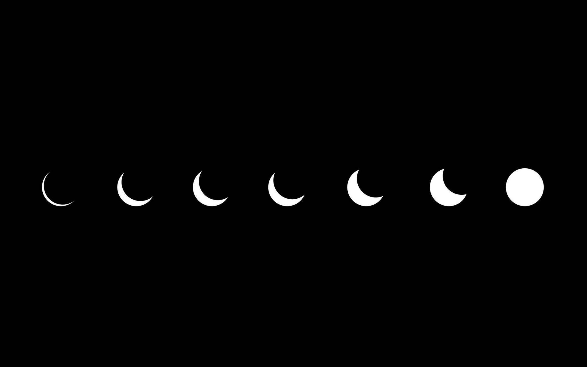 Laptop Estético de Luna Fondos de pantalla