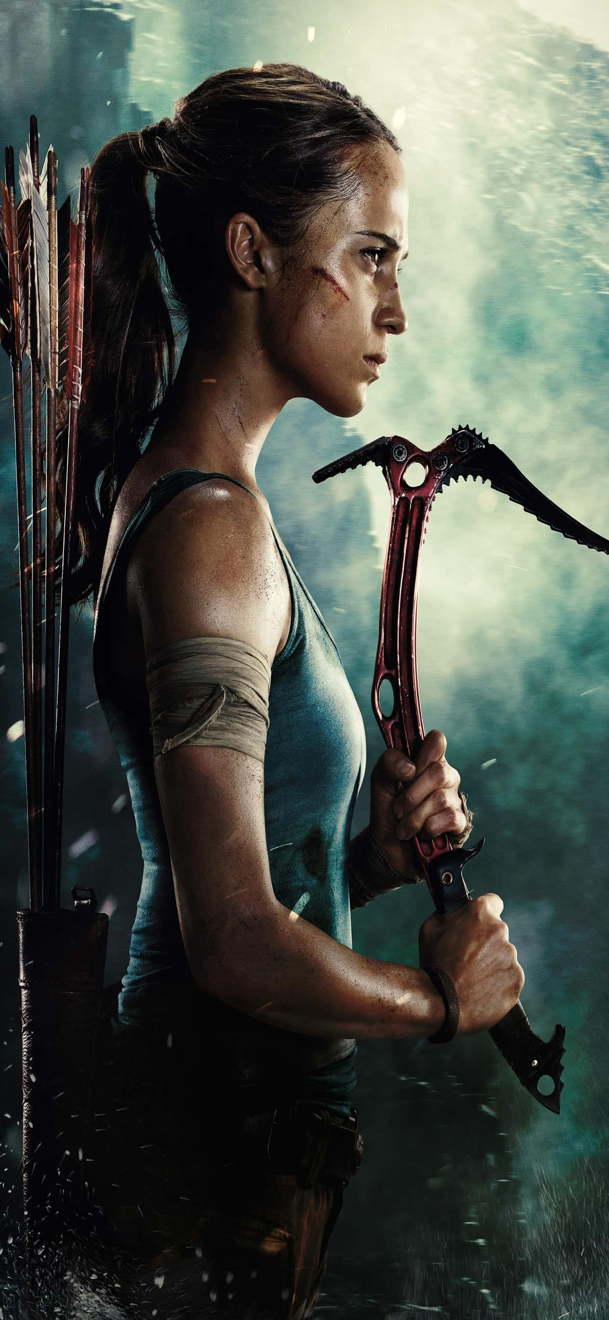 lara croft - la cazadora - HD 720p Fondos de pantalla