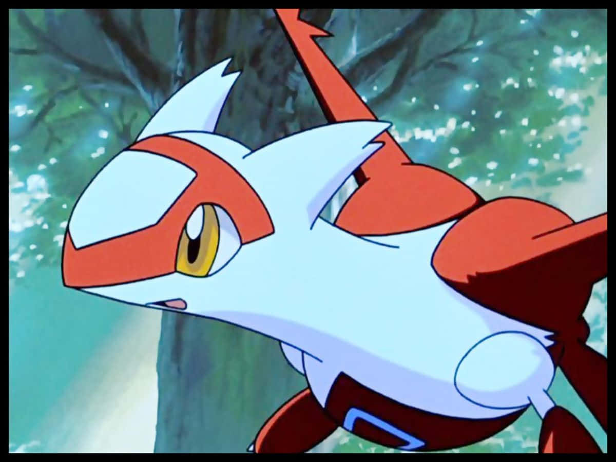 Latias con árbol al fondo Fondos de pantalla