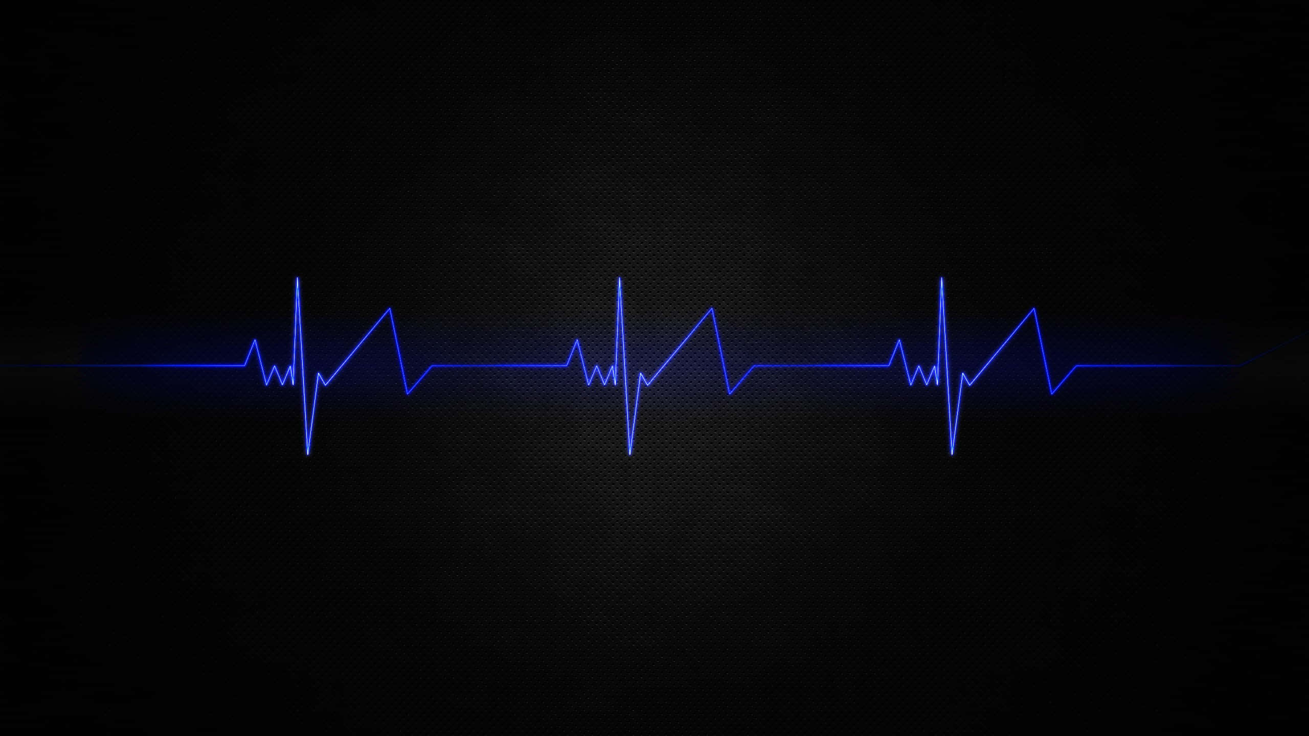 latidos azules sobre un fondo negro Fondos de pantalla
