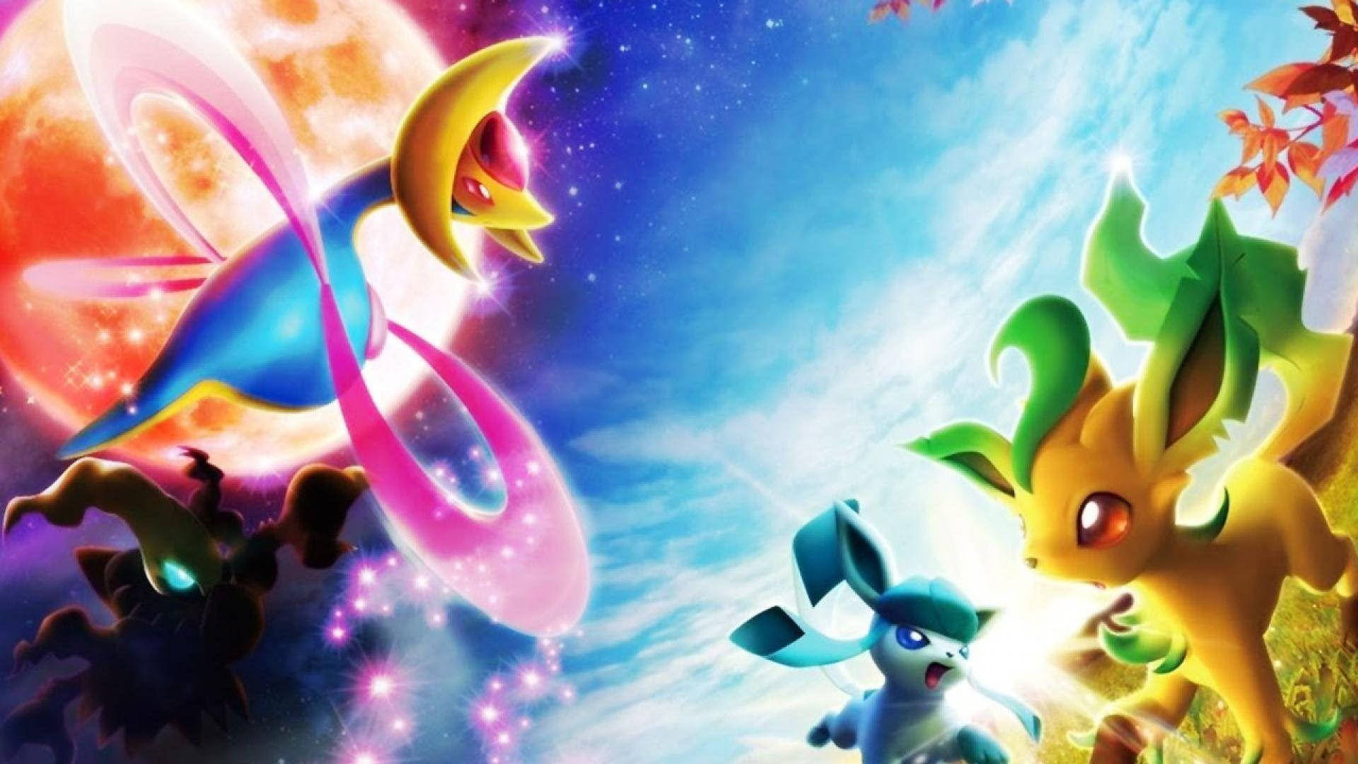 Leafeon en el espacio Fondos de pantalla