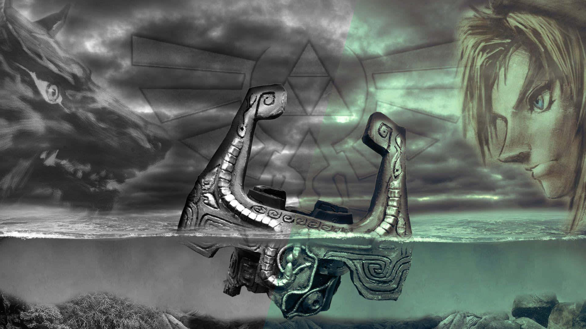 Legend Of Zelda Twilight Princess Midna Hundiéndose Fondos de pantalla
