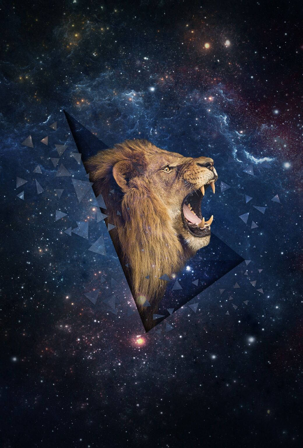 León Galaxia 3D Fondos de pantalla