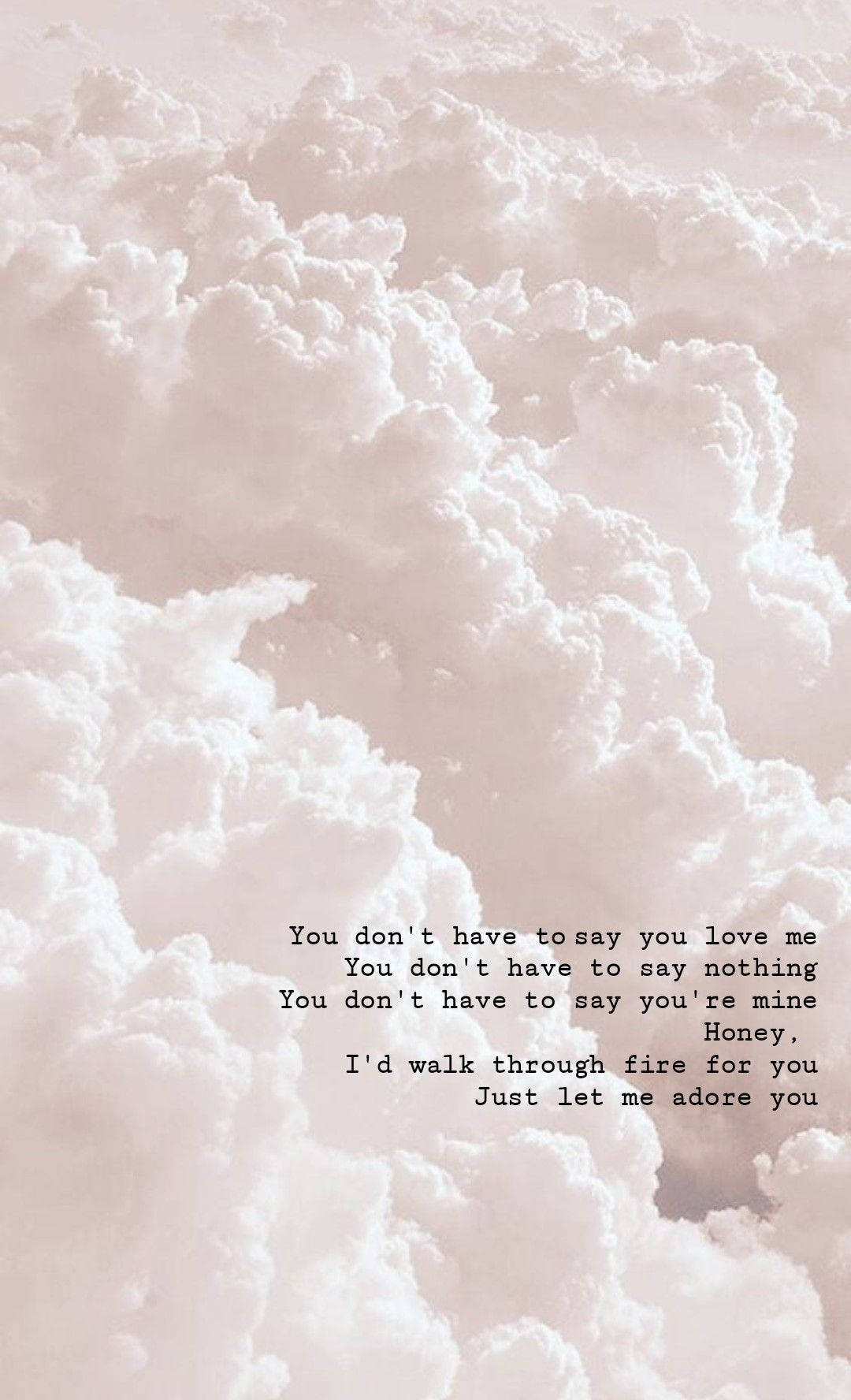 Letra de Adore You de Harry Styles Fondos de pantalla