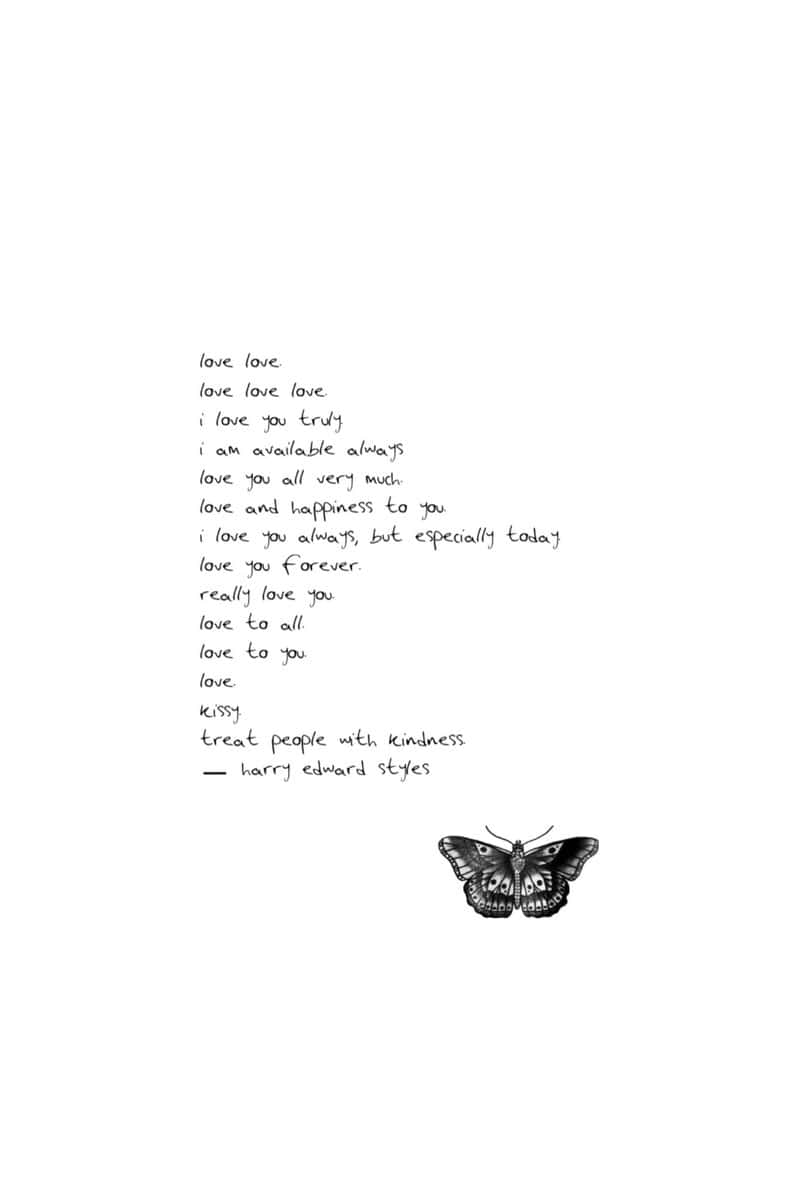 Letra Duplicitous de Harry Styles Fondos de pantalla