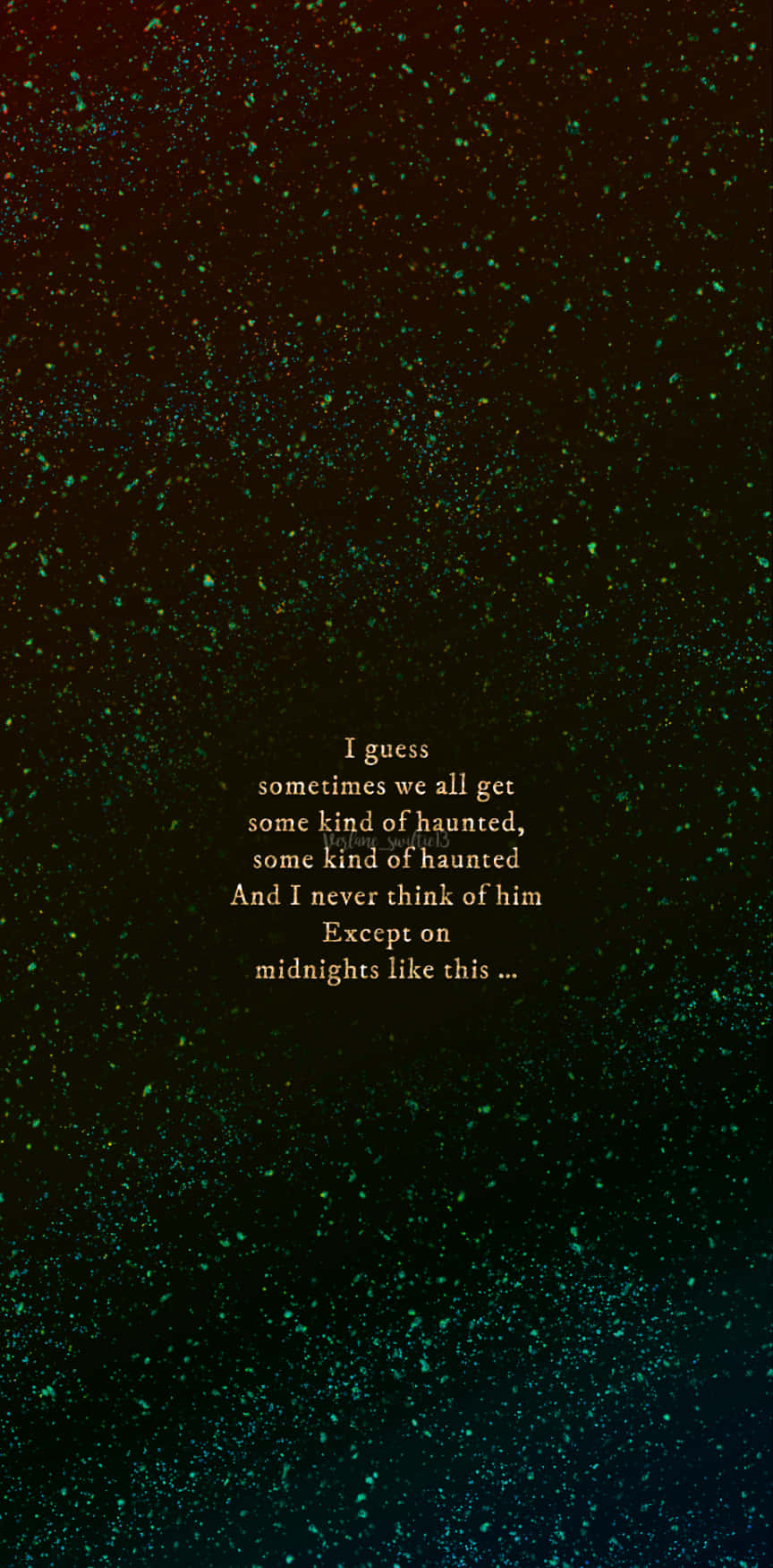 Letras de Medianoche de Taylor Swift Fondos de pantalla