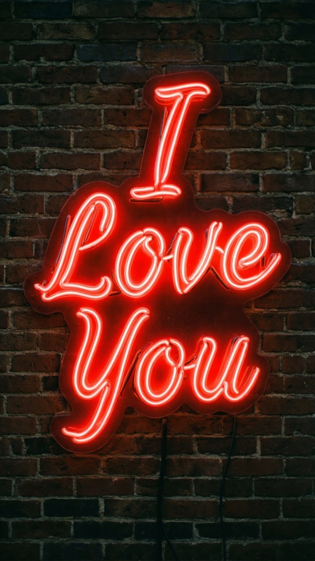 Letrero de amor de neón Fondos de pantalla