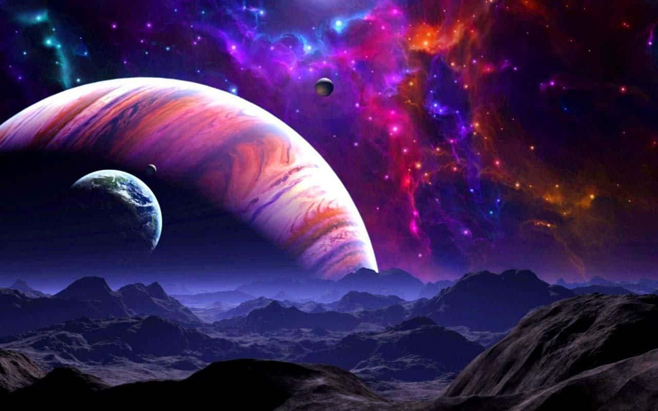 Leyenda: El Cosmos Más Allá - Una Impresionante Vista de la Vía Láctea Fondos de pantalla