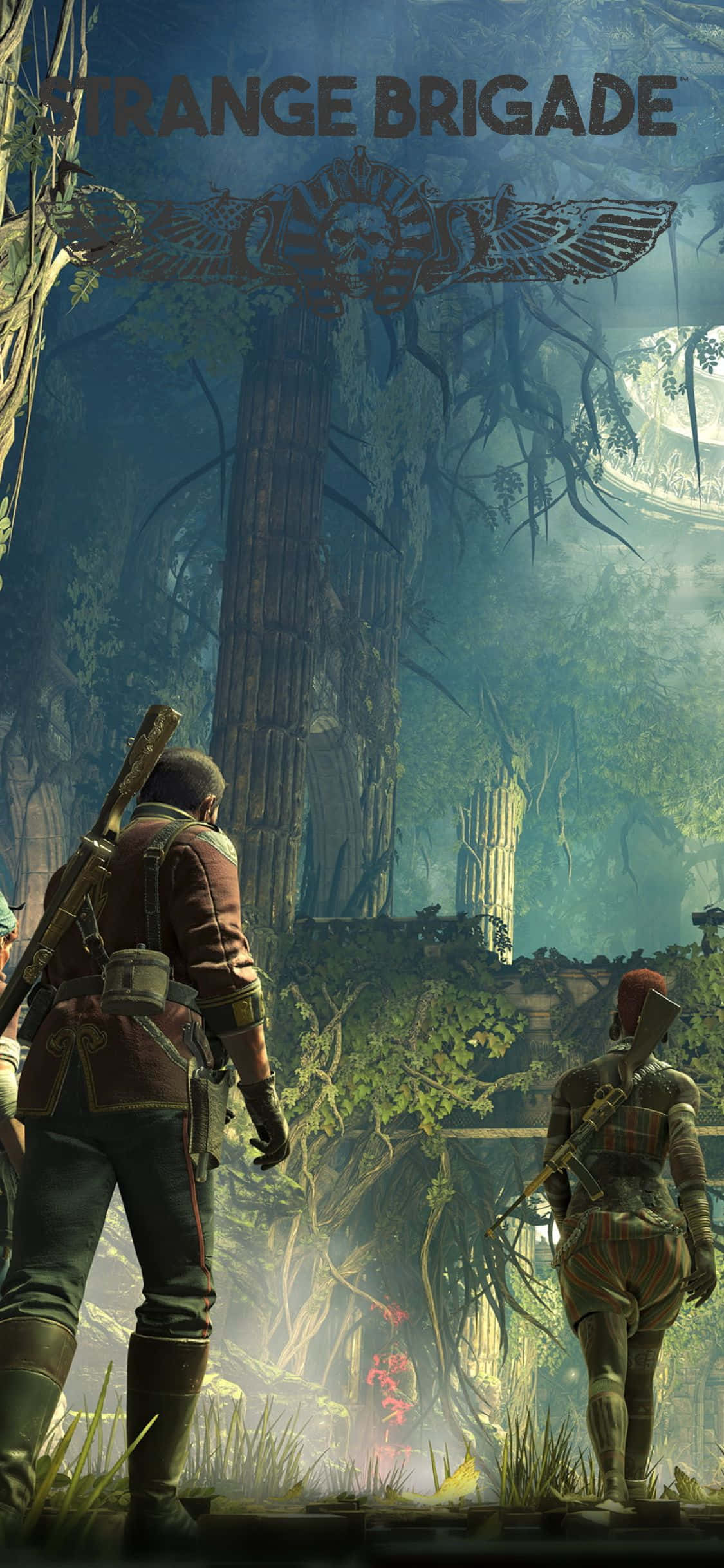 Subtítulo: Fondo Excepcional del Juego Strange Brigade para iPhone X Fondos de pantalla