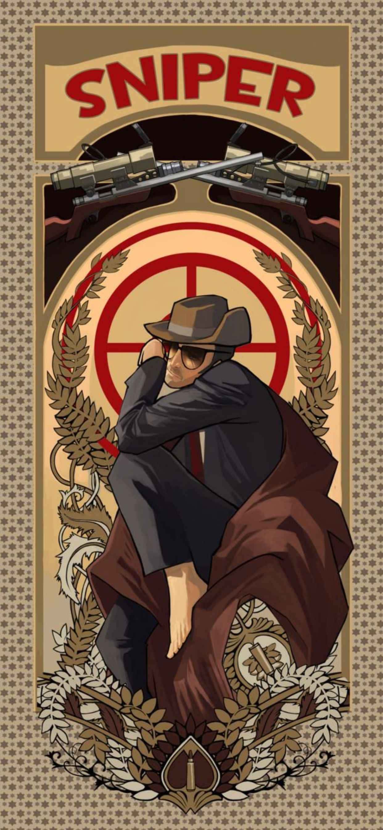 Pantalla Ejemplar de iPhone Xs Max con Fondo Dinámico de Team Fortress 2 Fondos de pantalla