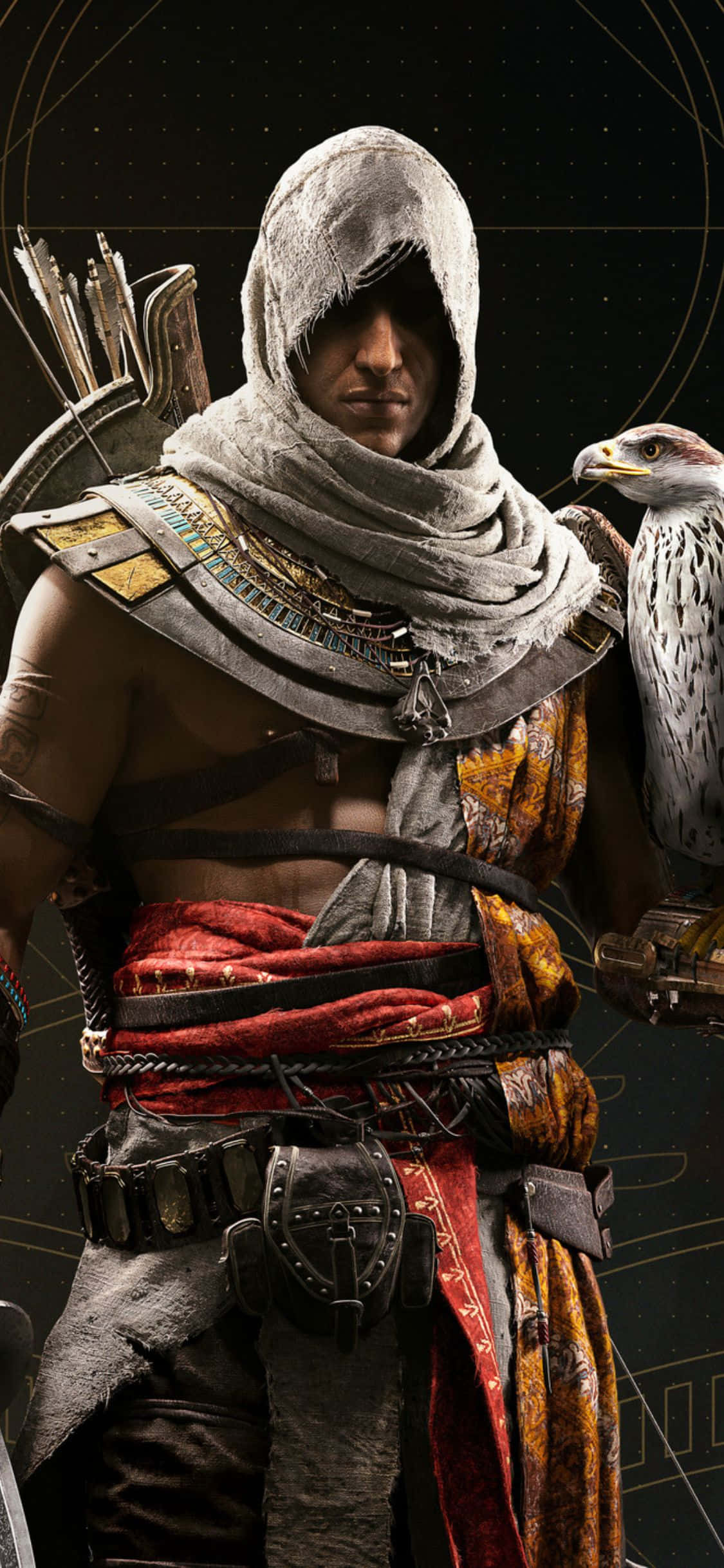 Libera el poder de Assassin's Creed Origins con el innovador iPhone X Fondos de pantalla