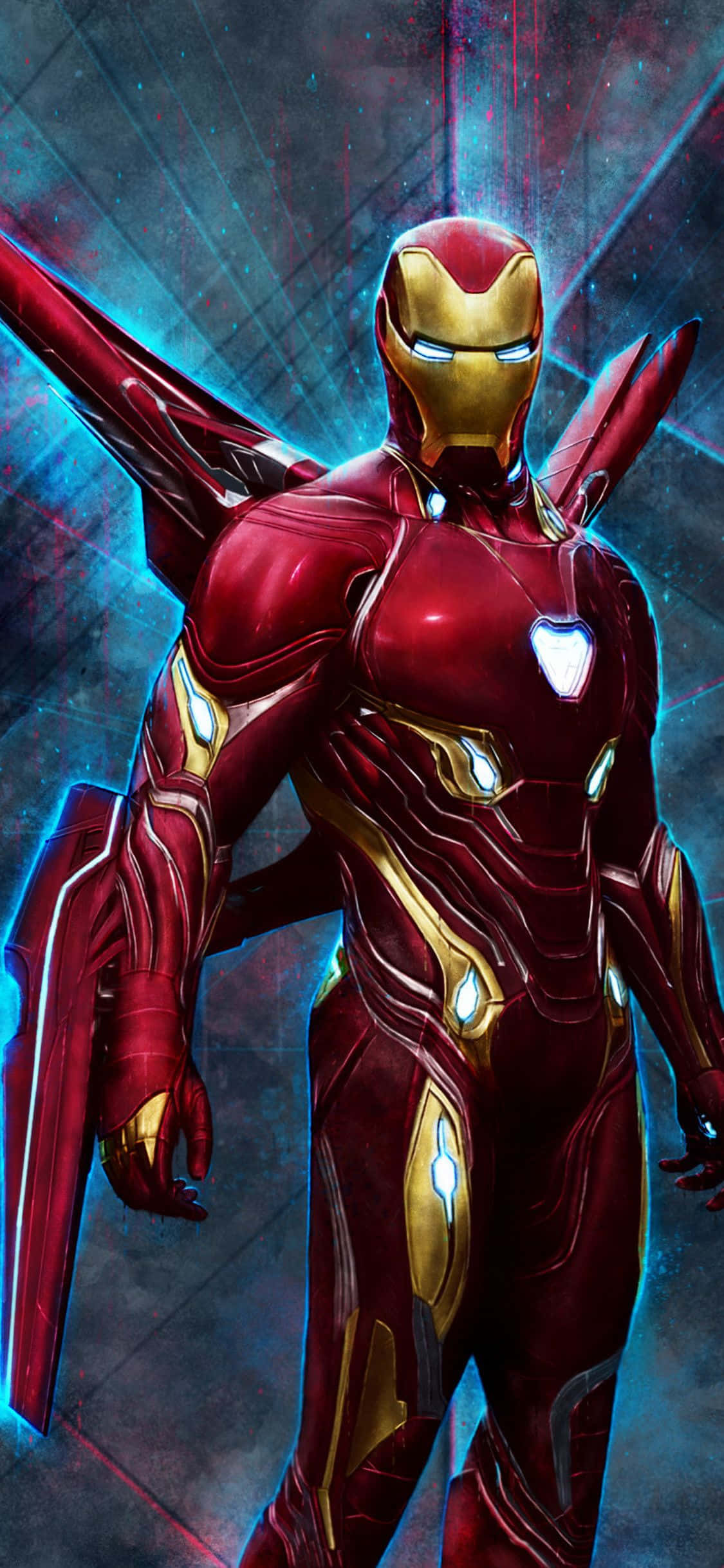 Libera el poder de Iron Man con el iPhone X Fondos de pantalla