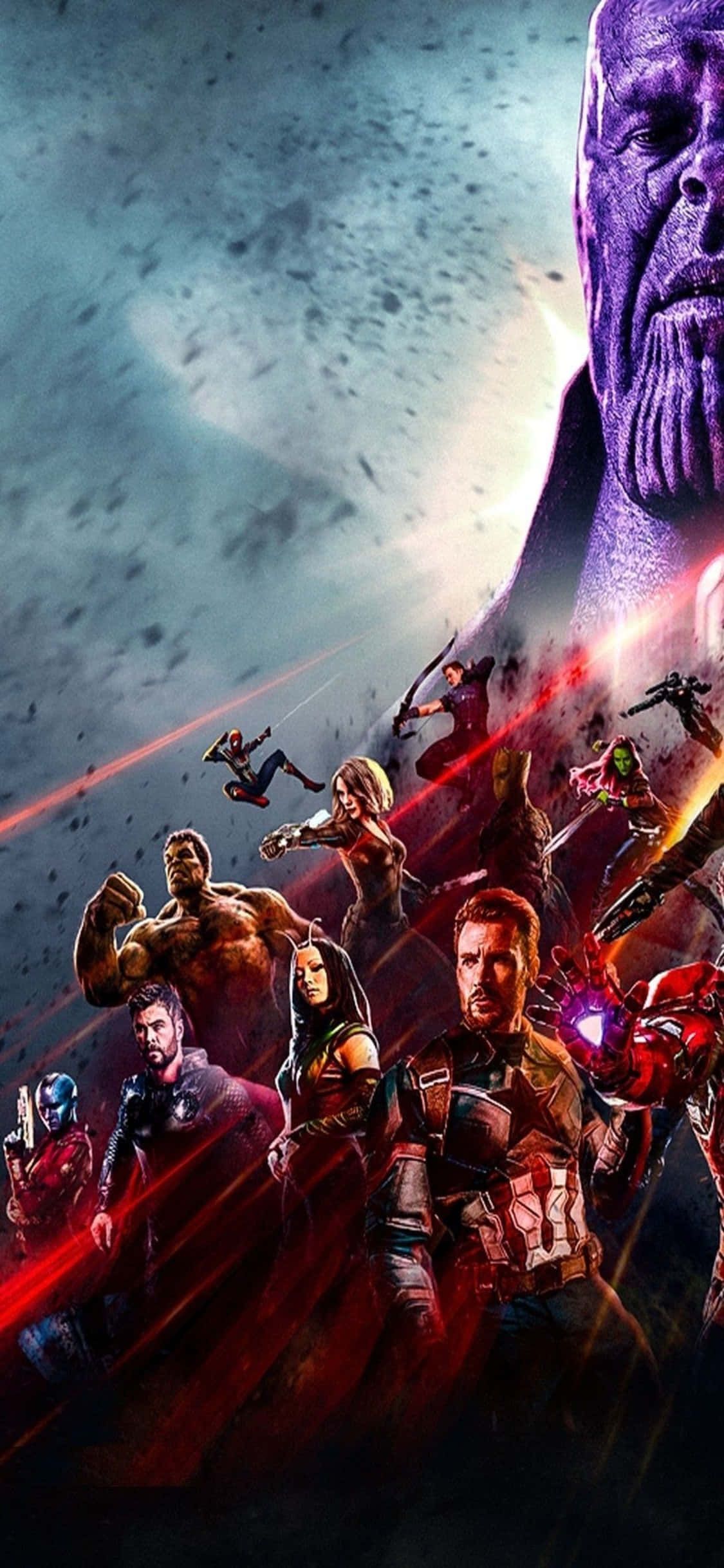 Libera el poder de los Avengers en tu iPhone Xs. Fondos de pantalla