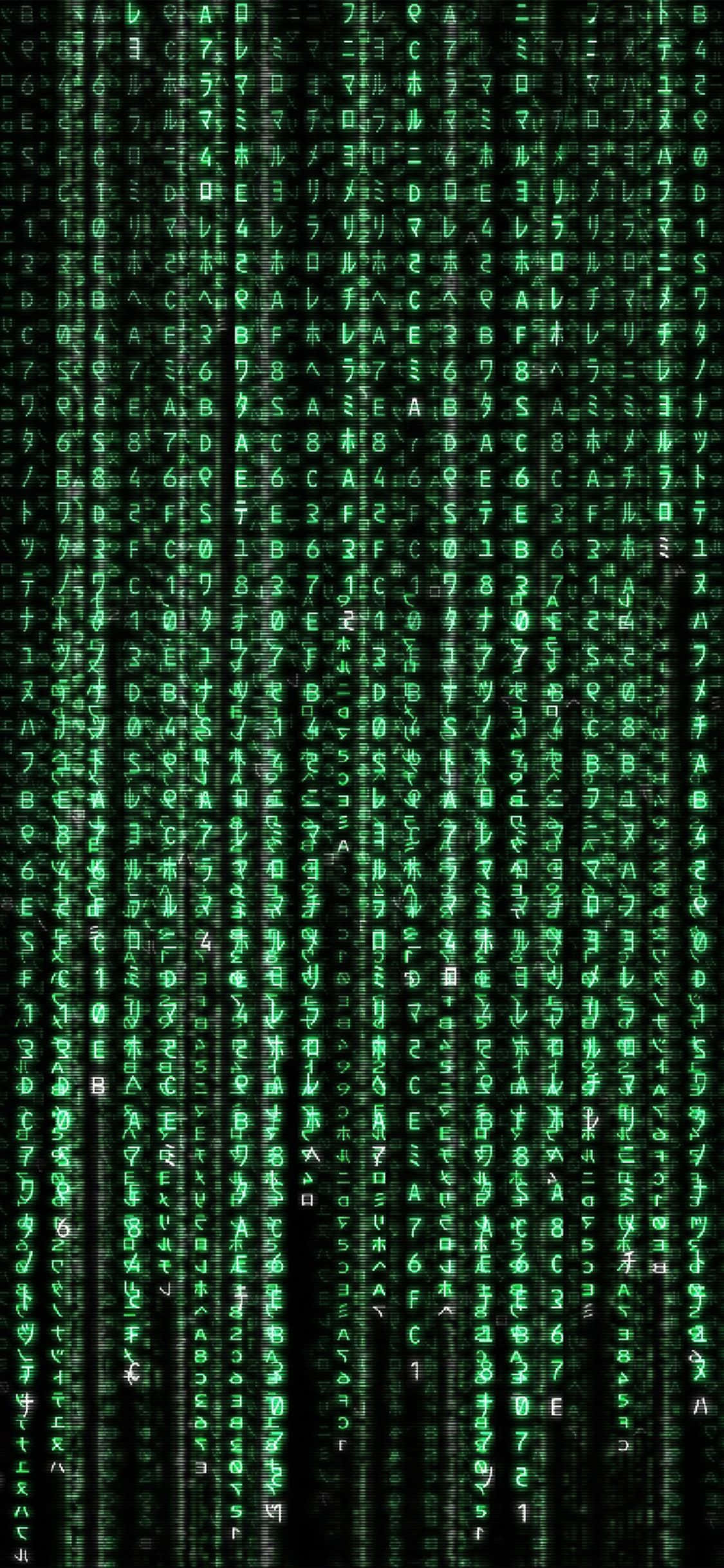 Libera el poder del iPhone Matrix Fondos de pantalla