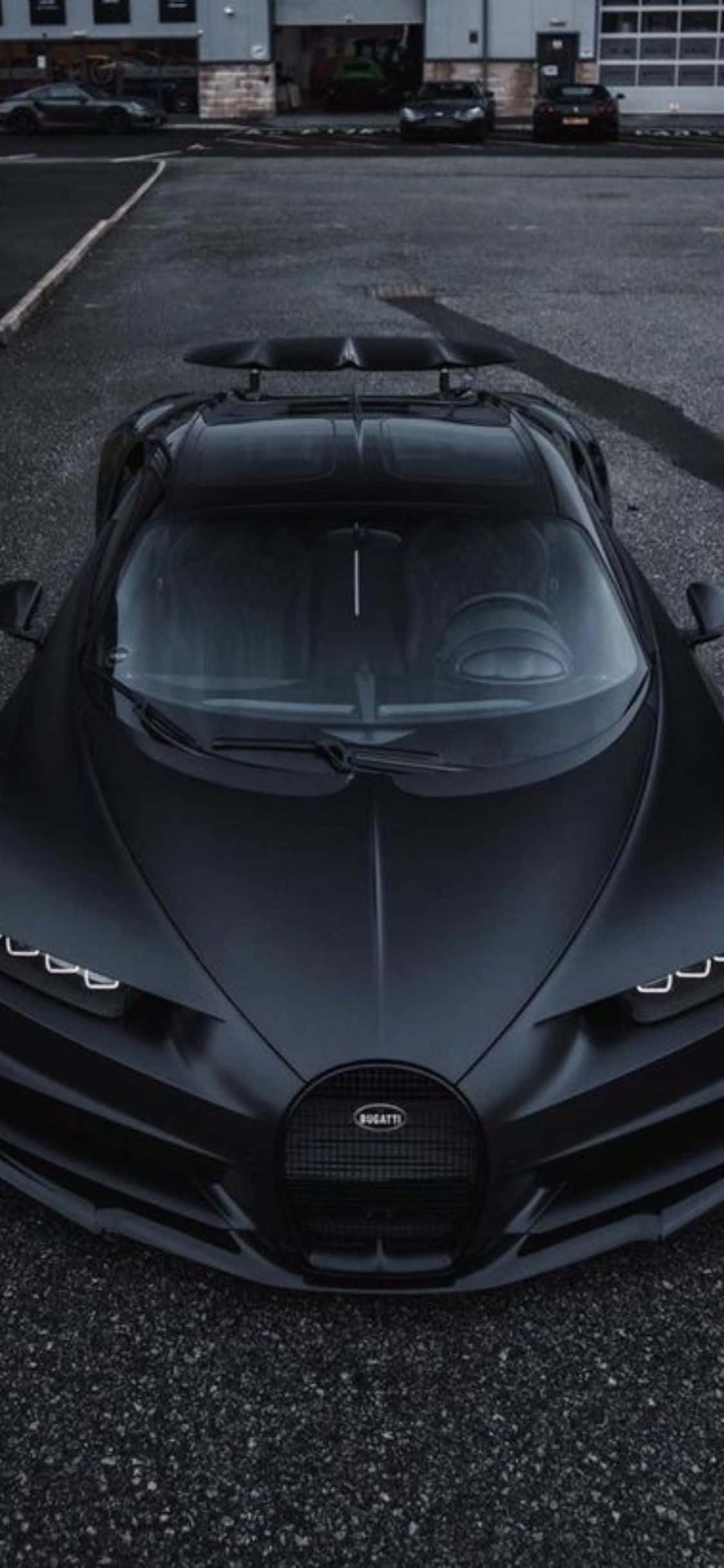 Libera el poder lujoso del nuevo iPhone XS y Bugatti Fondos de pantalla