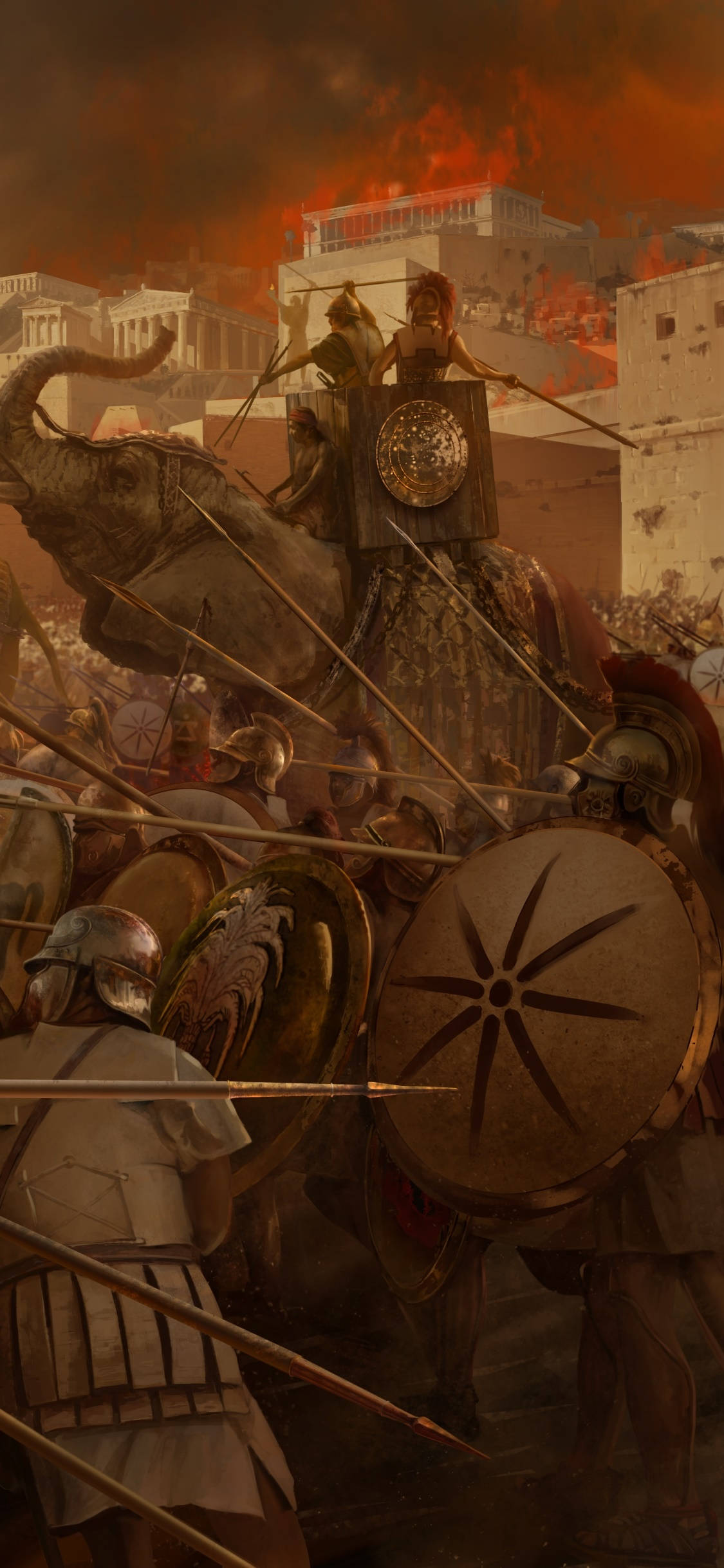 Libra una guerra épica en Rome Total War Fondos de pantalla