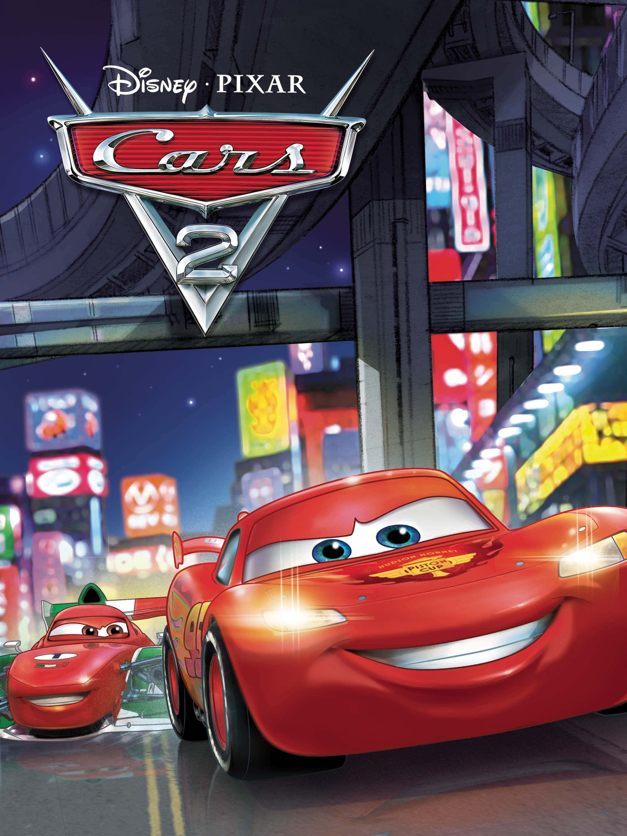 Lightning McQueen toma la delantera en Cars 2 Fondos de pantalla