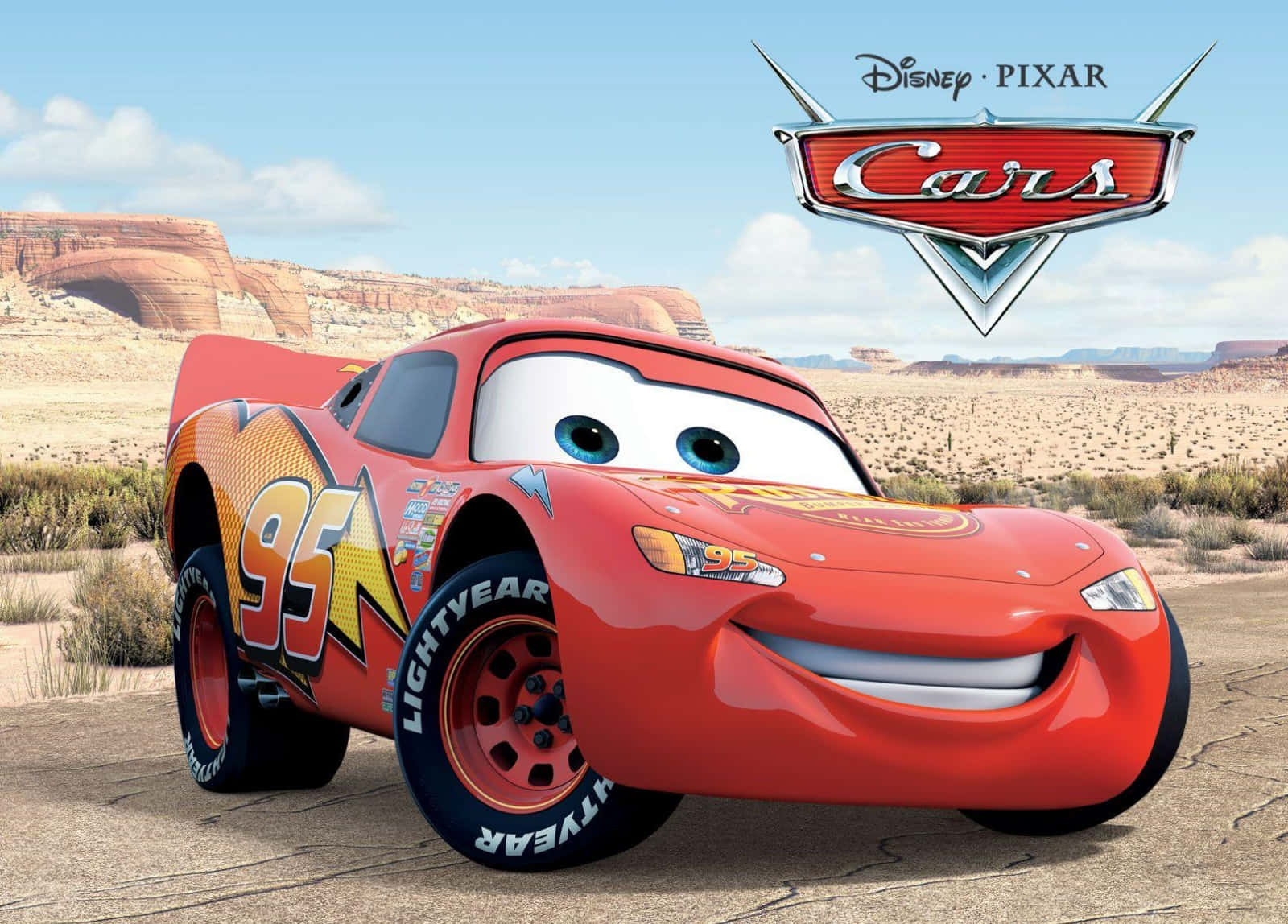 Lightning McQueen de Disney Cars en Radiator Springs Fondos de pantalla